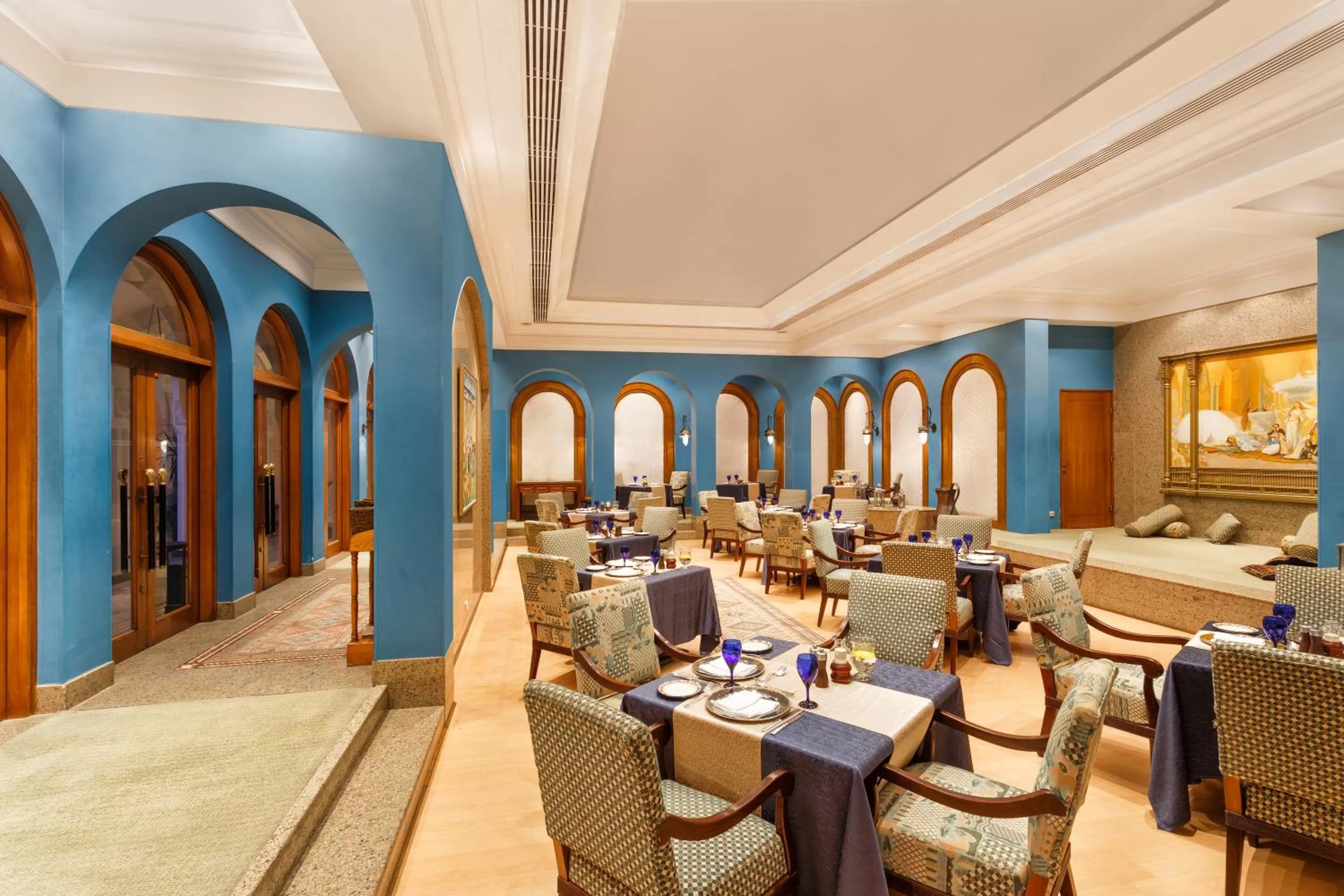 Restaurant/places to eat in The Oberoi Beach Resort, Sahl Hasheesh