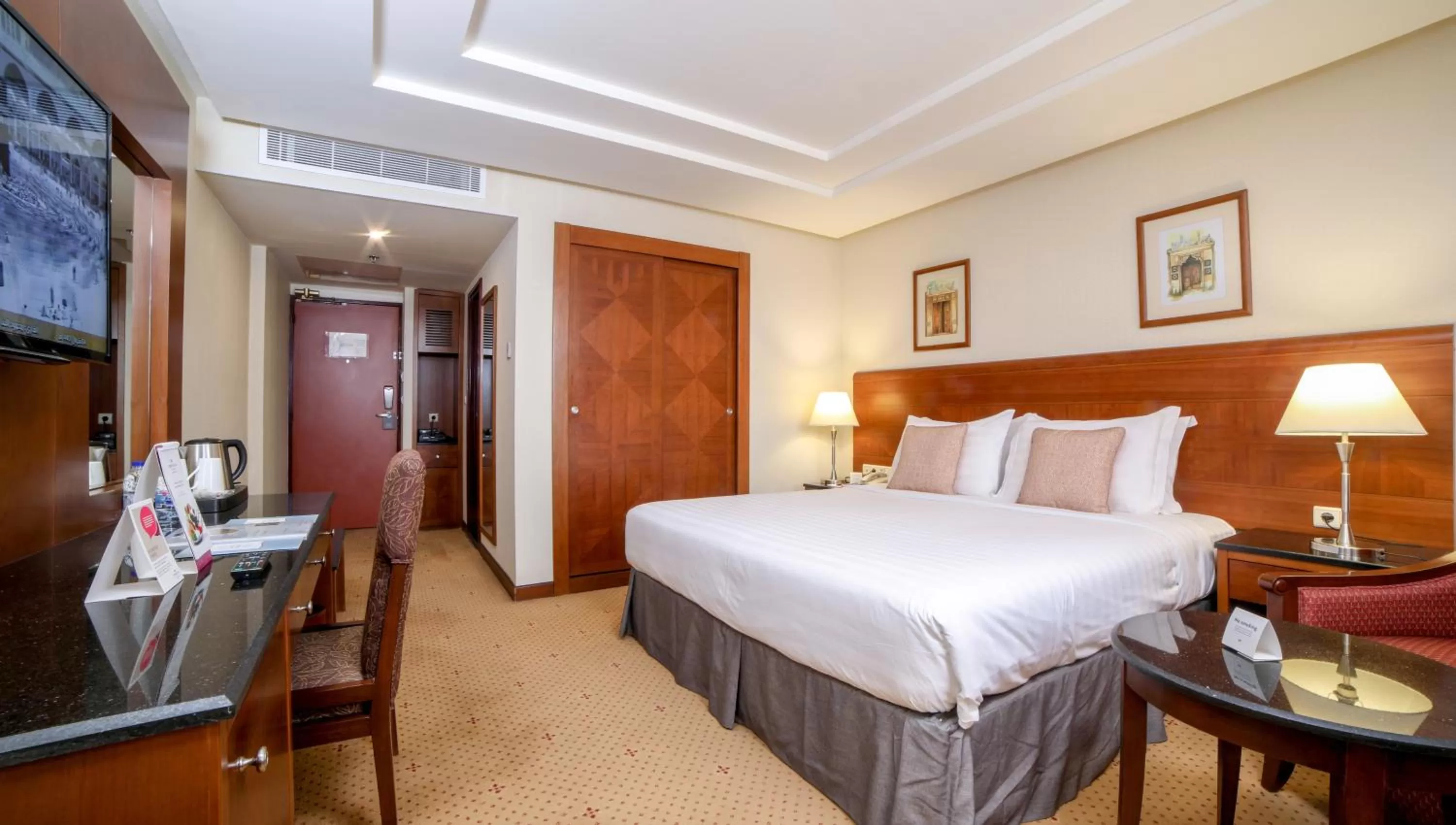 Photo of the whole room, Bed in Crowne Plaza Riyadh Palace by IHG