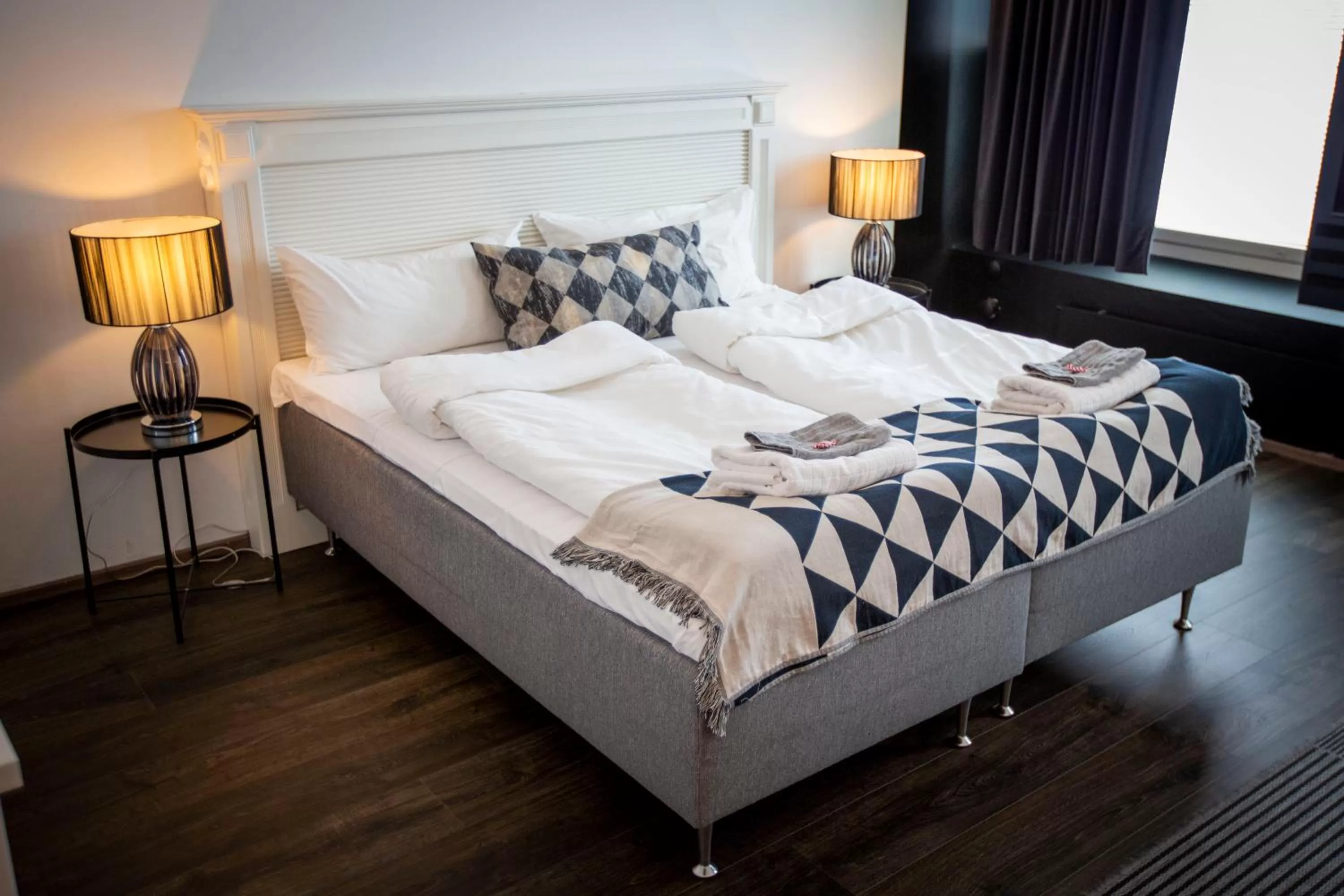 Bed in Hotelli Olof