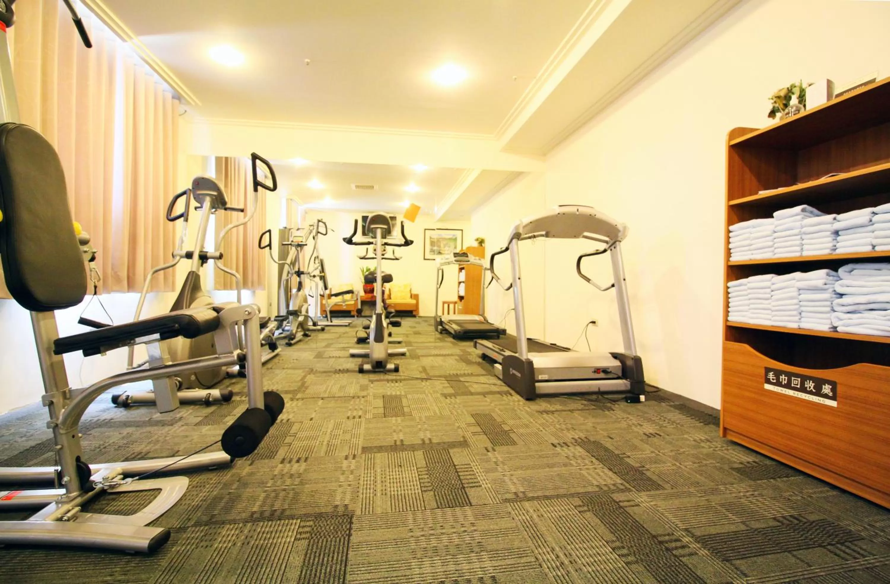 Fitness centre/facilities in Yaling Hotel