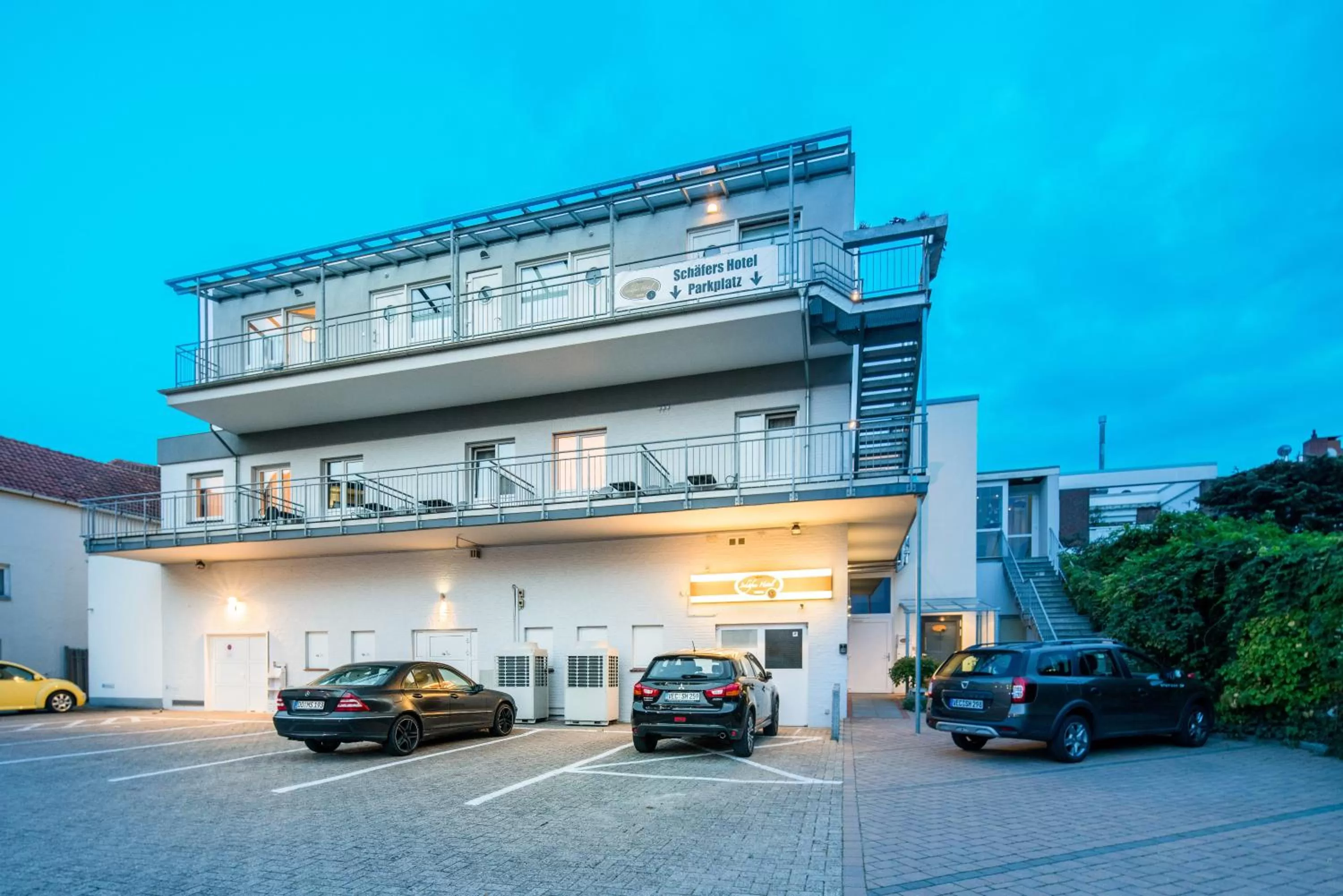 Property building in Schäfers Hotel, Self-Check-in, Cafe und Bäcker am Hotel