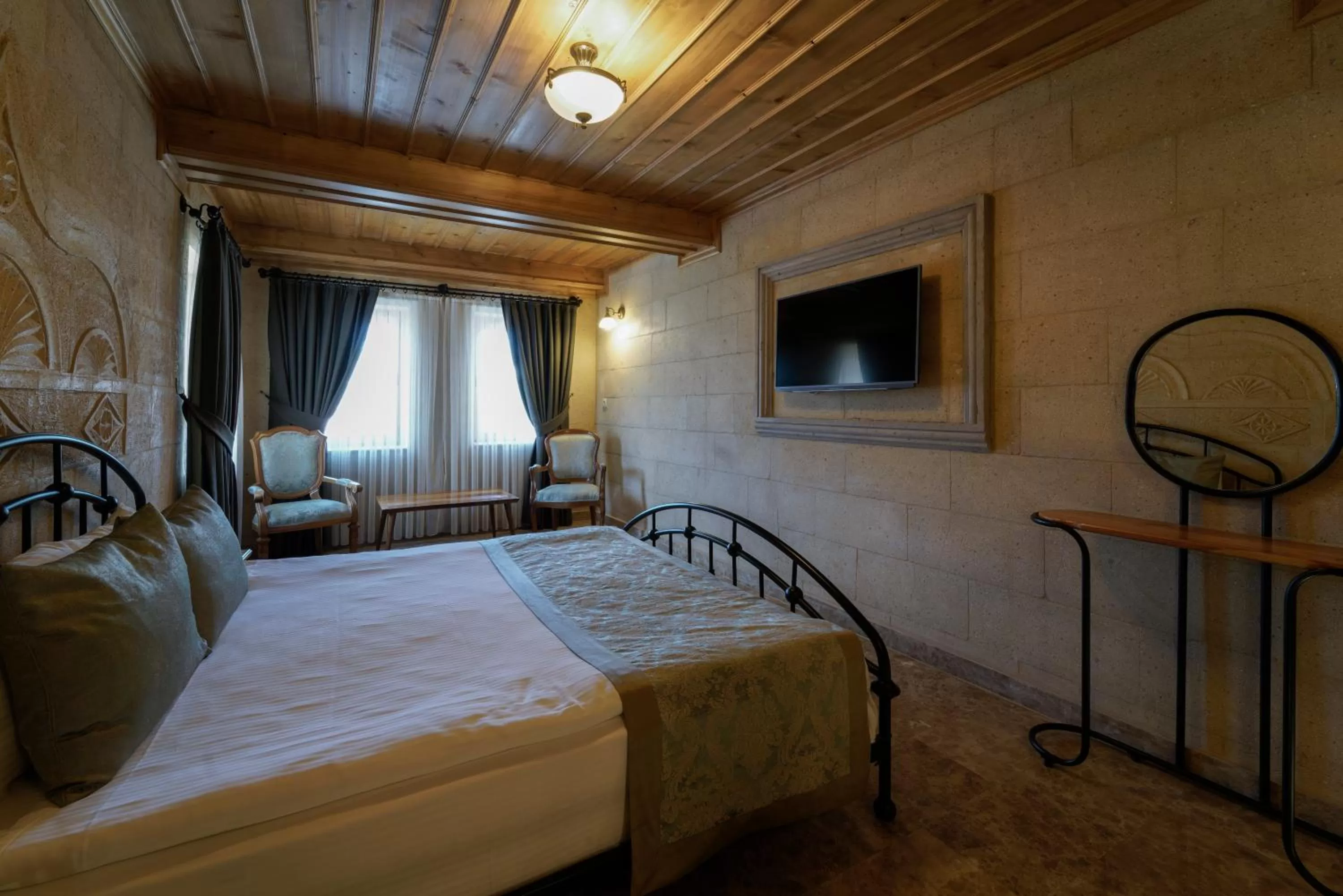 Bed in Cratus Stone Palace