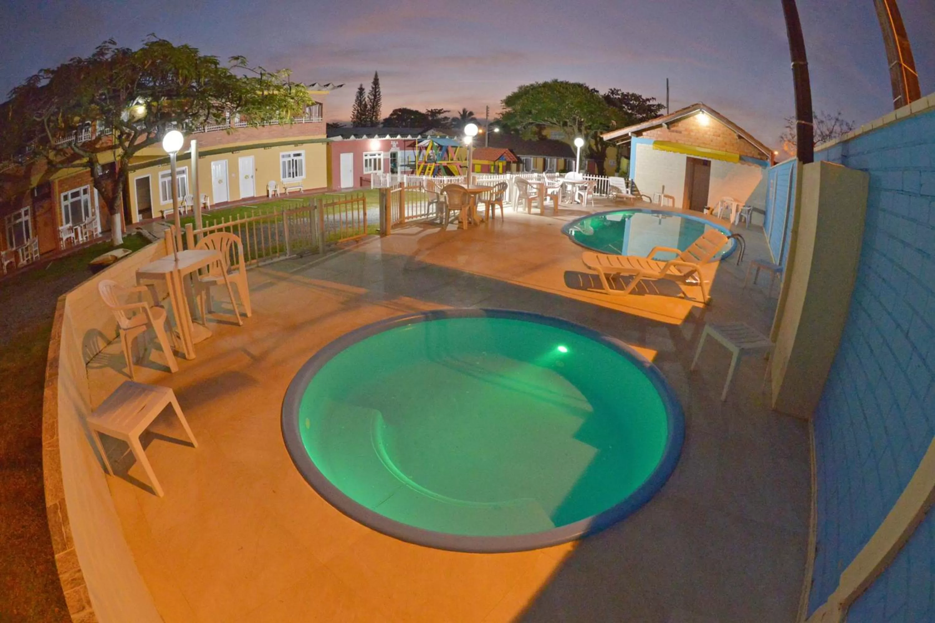 Swimming pool in Pousada Marinamarela