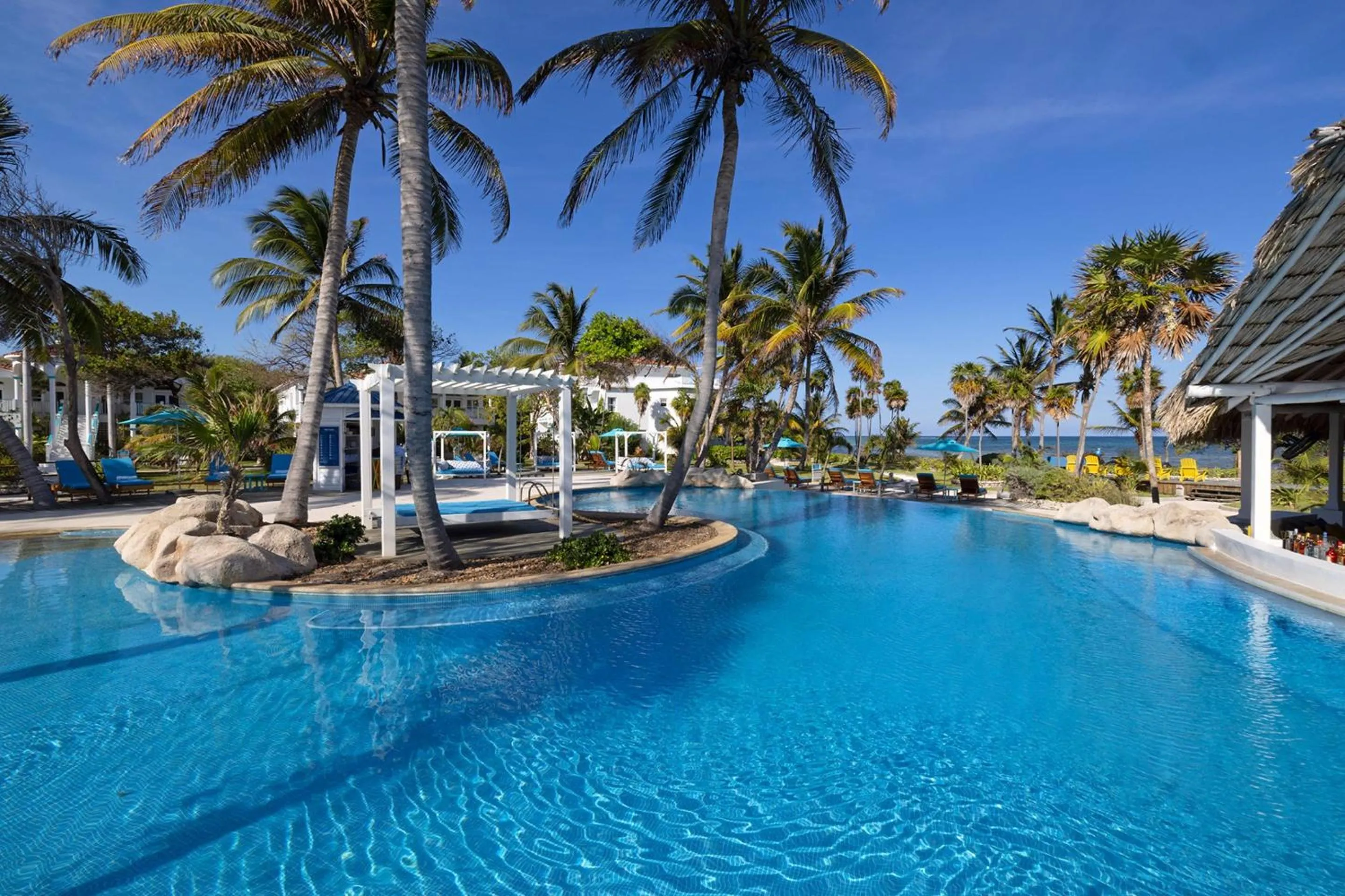 Swimming pool in Margaritaville Beach Resort Ambergris Caye - Belize