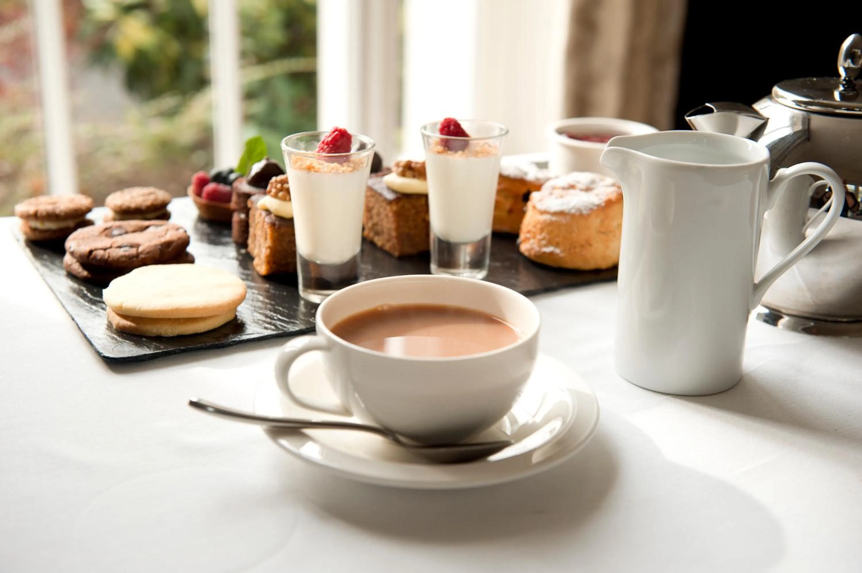 Food and drinks in Fishmore Hall Hotel and Boutique Spa