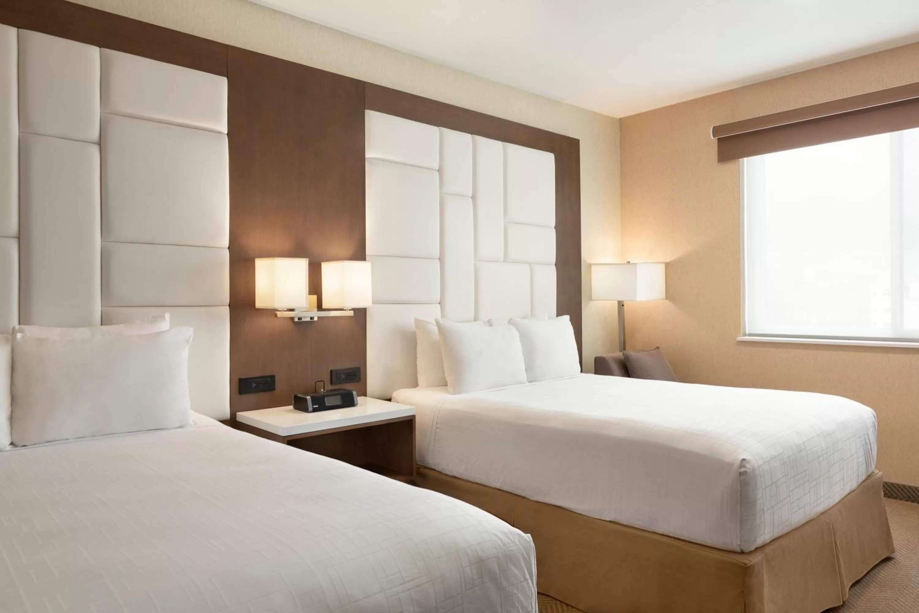 Bed in Wyndham Anaheim