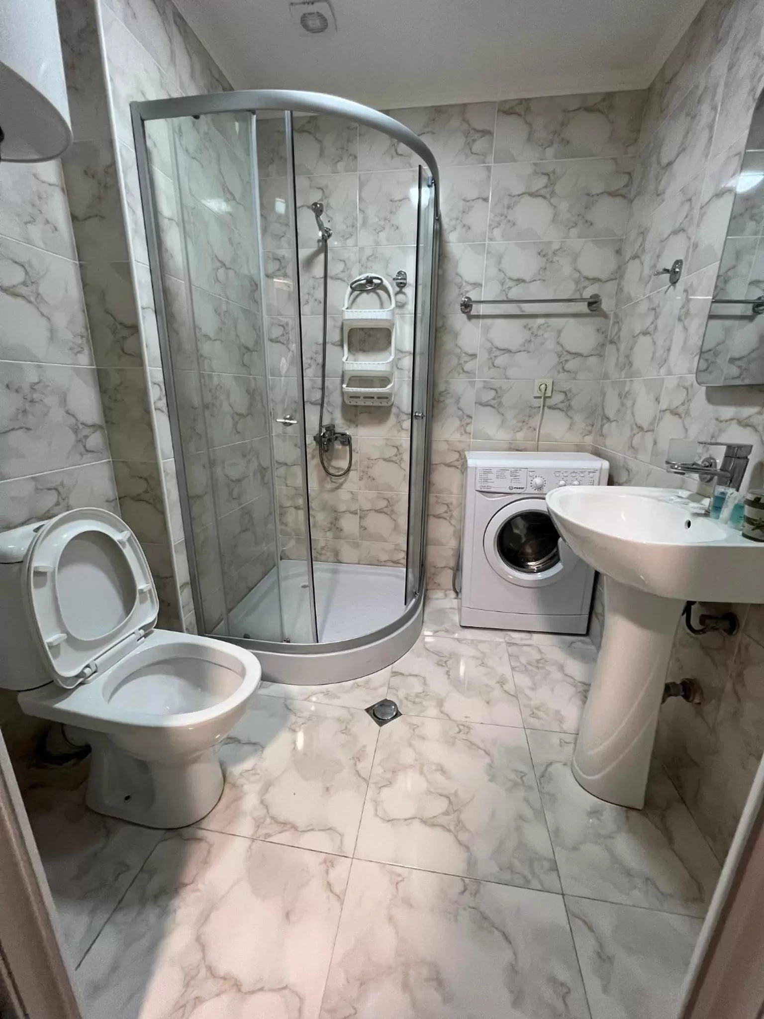 Shower, Bathroom in Aparthotel Holiday Lux Batumi