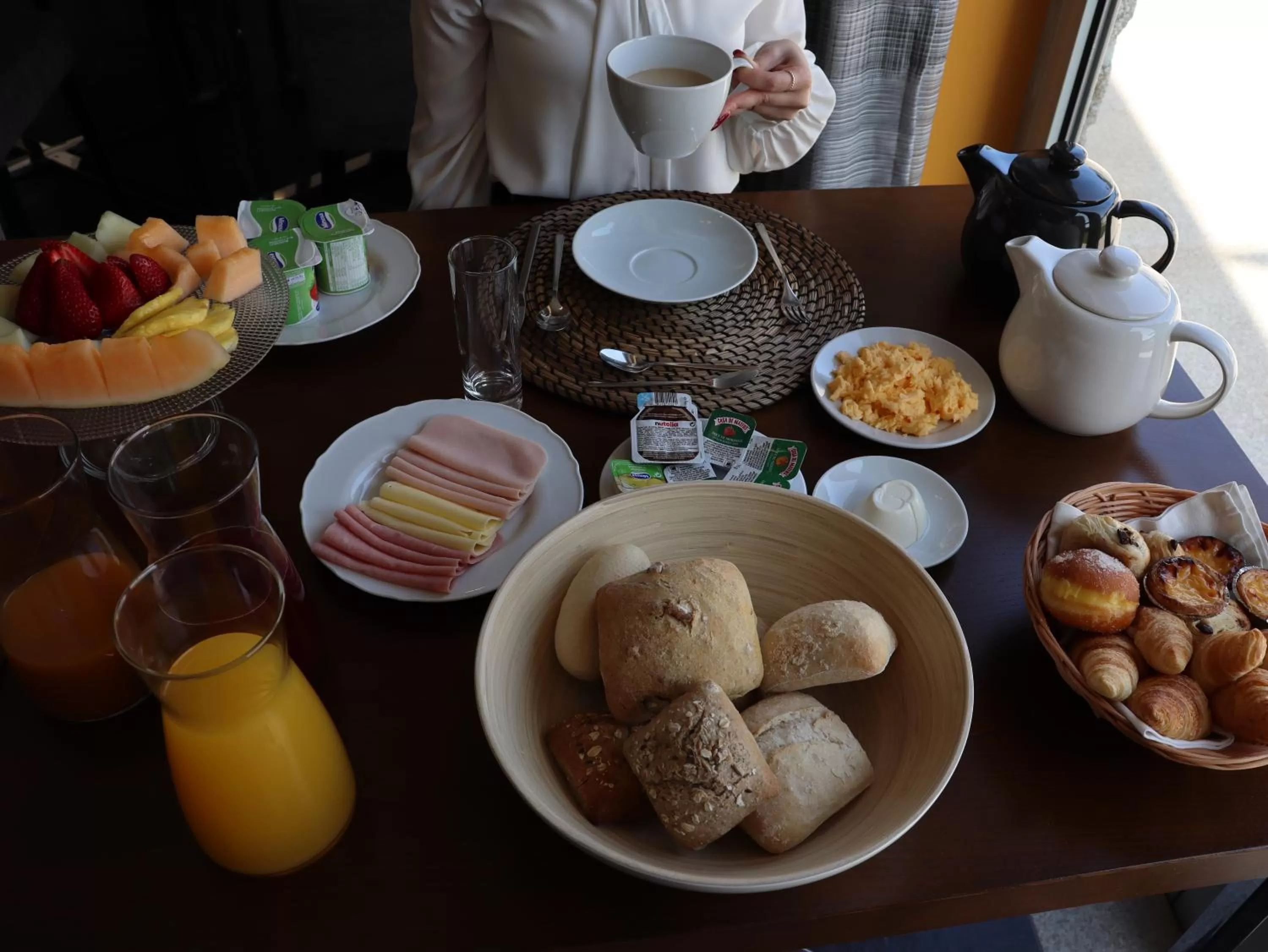 Continental breakfast in FH Hotel Rural