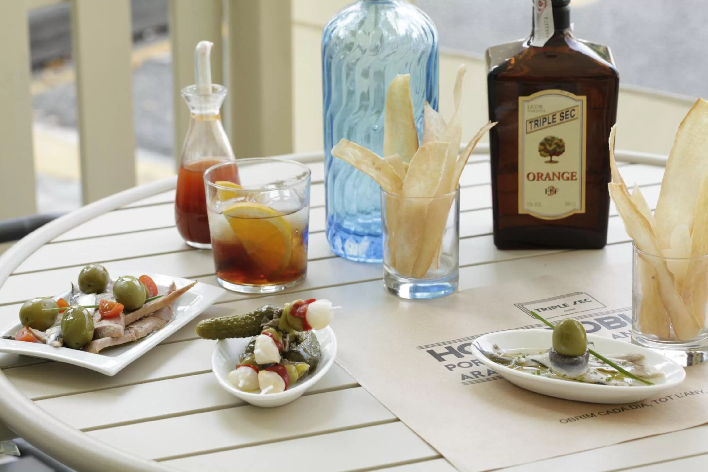 Food and drinks in Hotel Concordia Barcelona