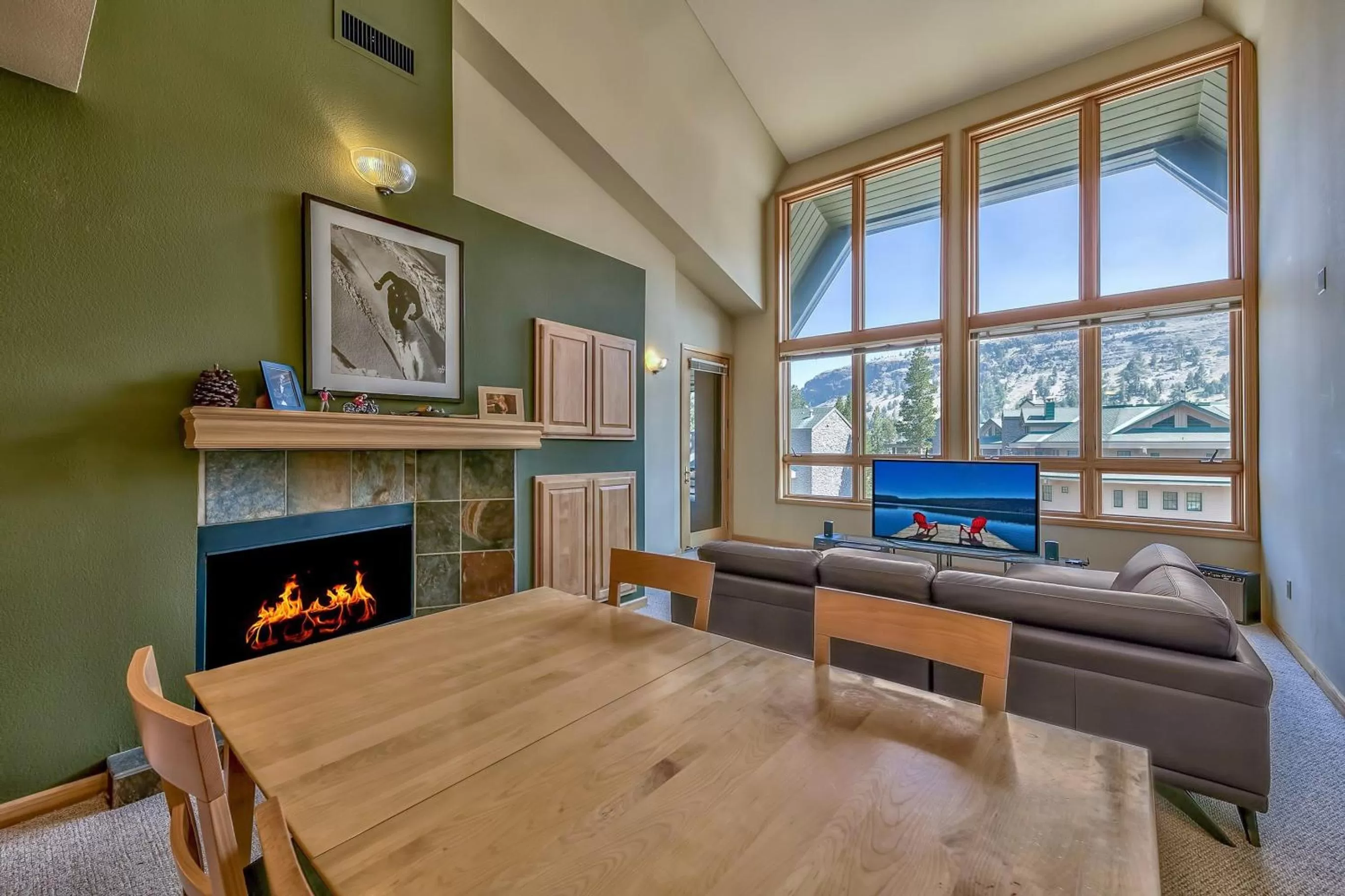 Living room in Kirkwood Mountain Resort Properties