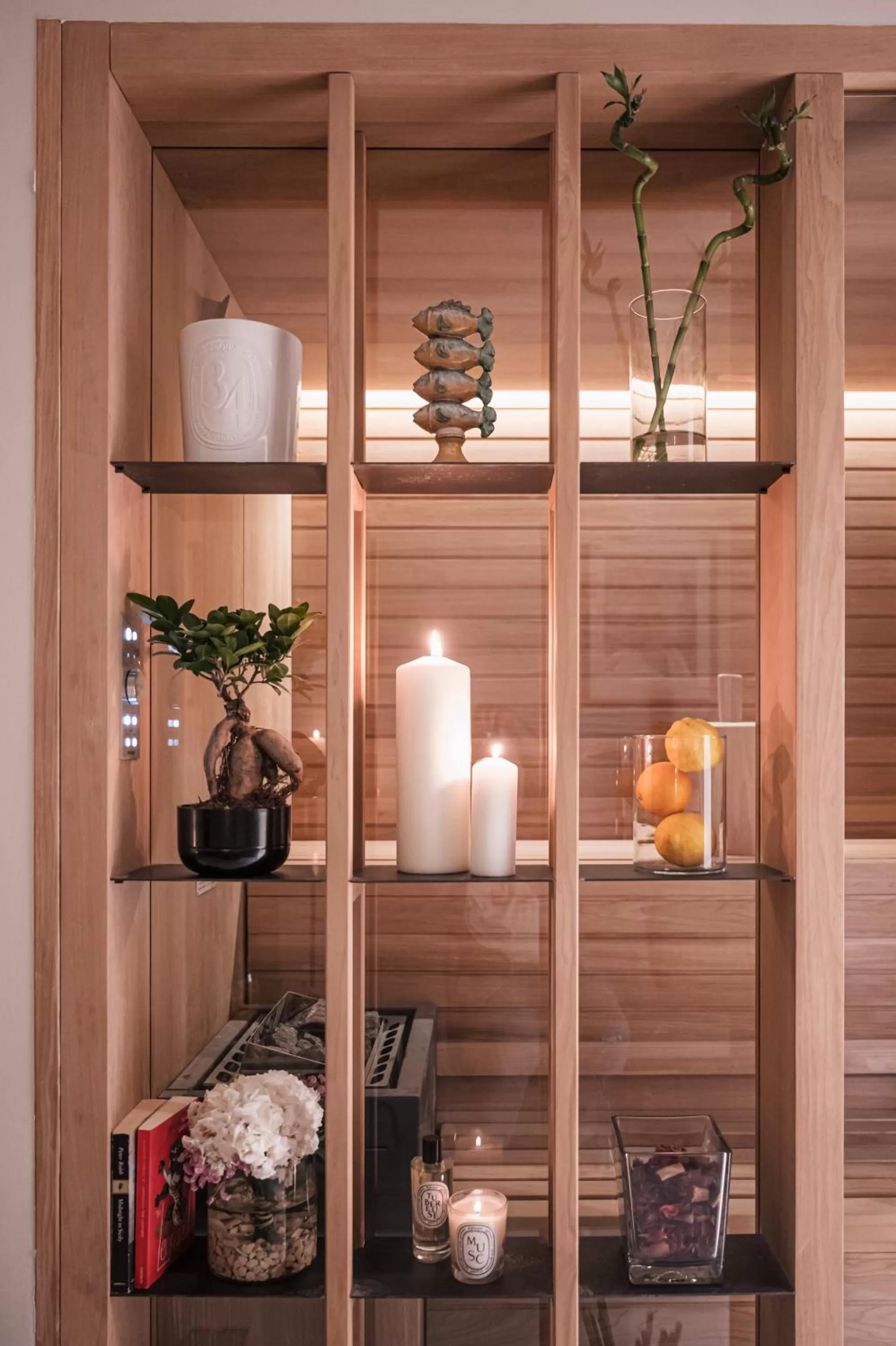 Sauna in Naxi Suites