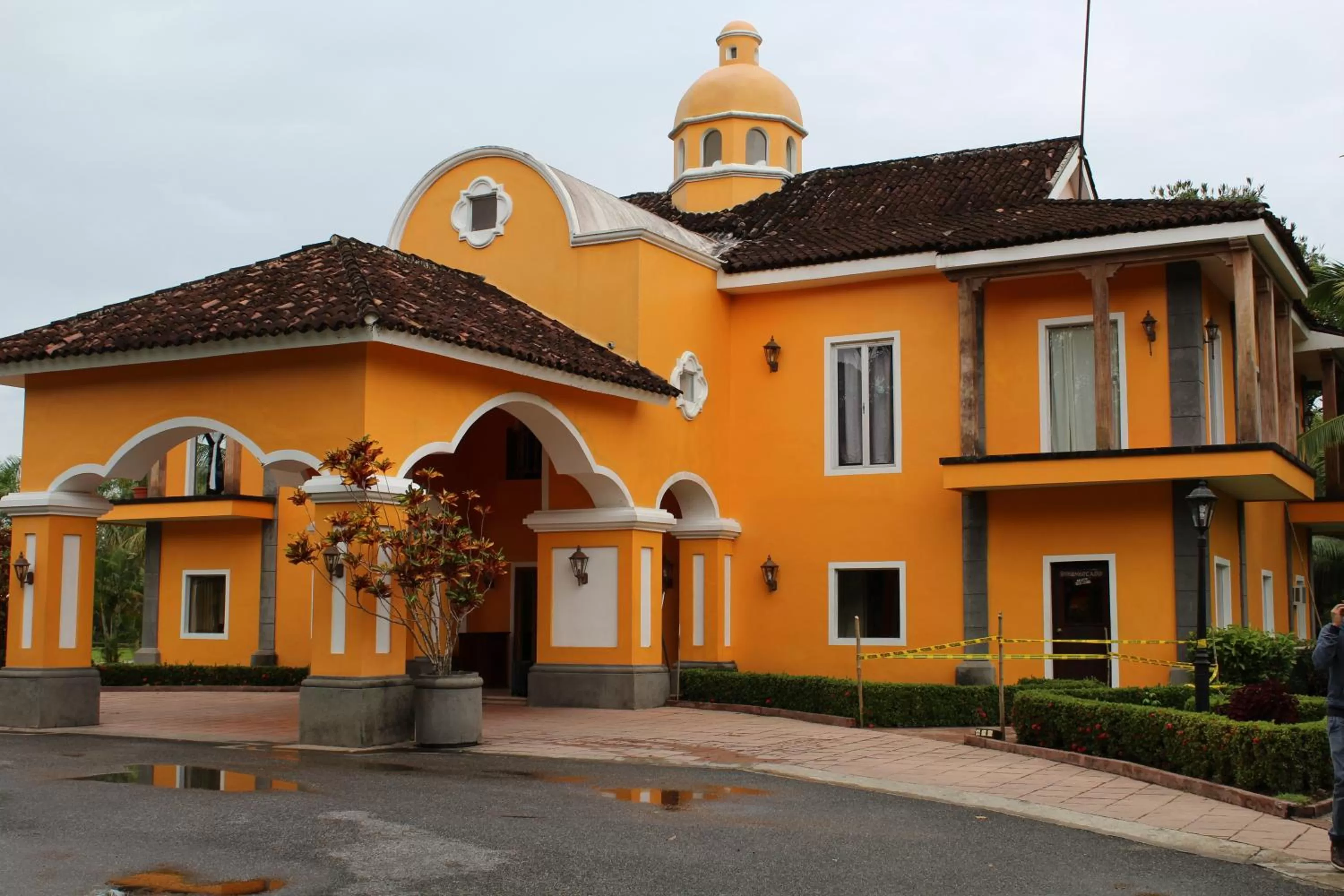Bird's eye view in Amatique Bay Hotel