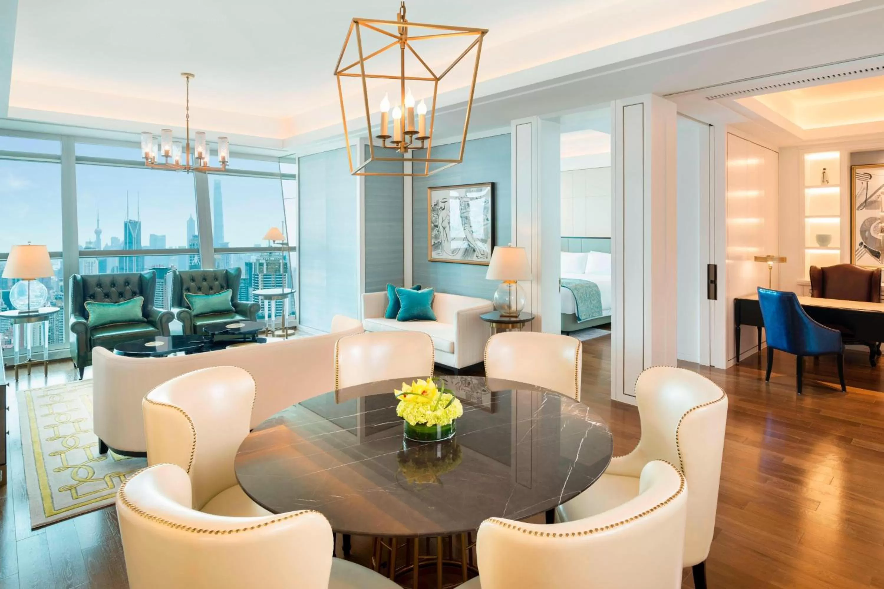 Bedroom in The St Regis Shanghai Jingan