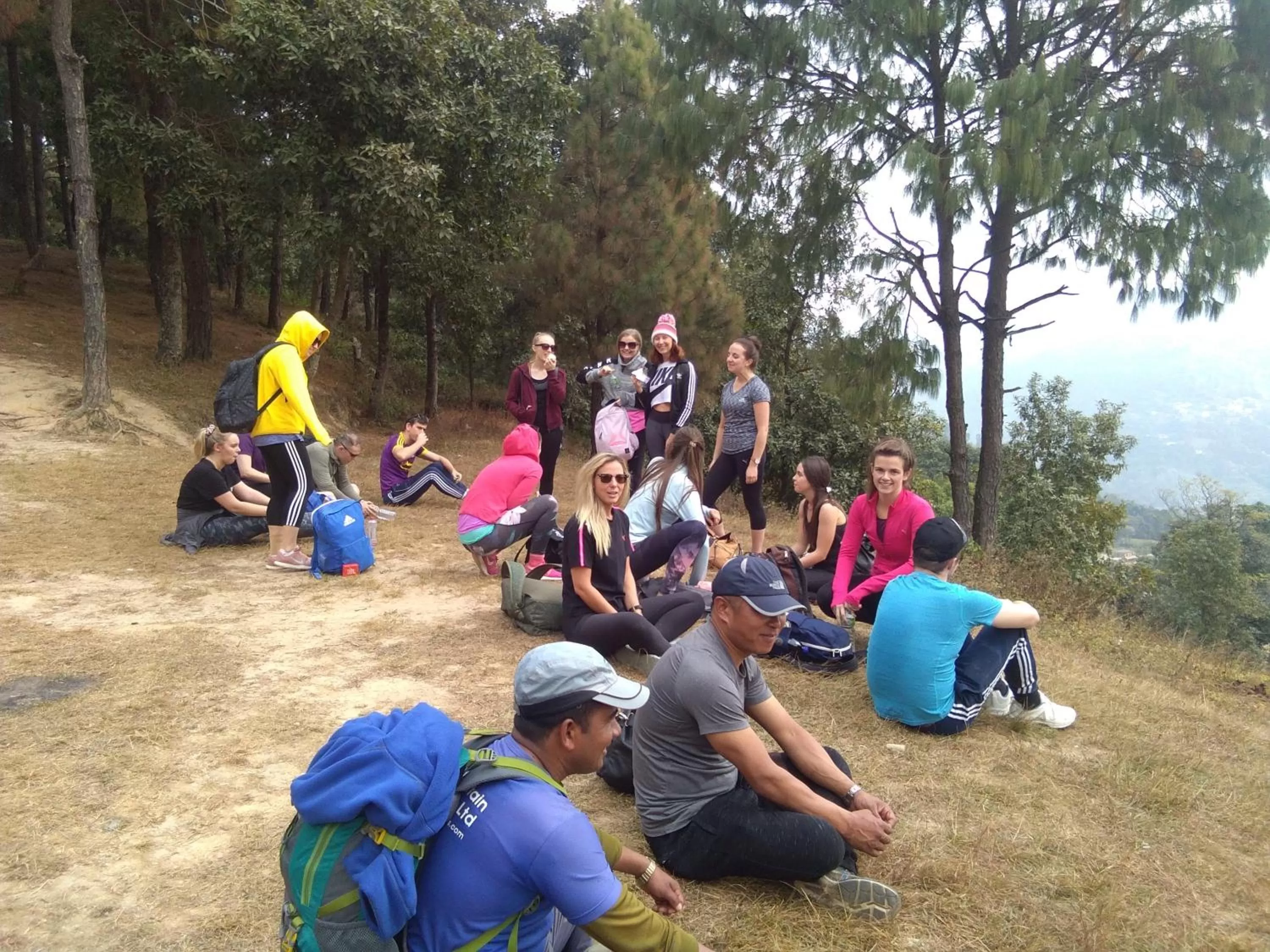 Hiking in Hotel Green Horizon