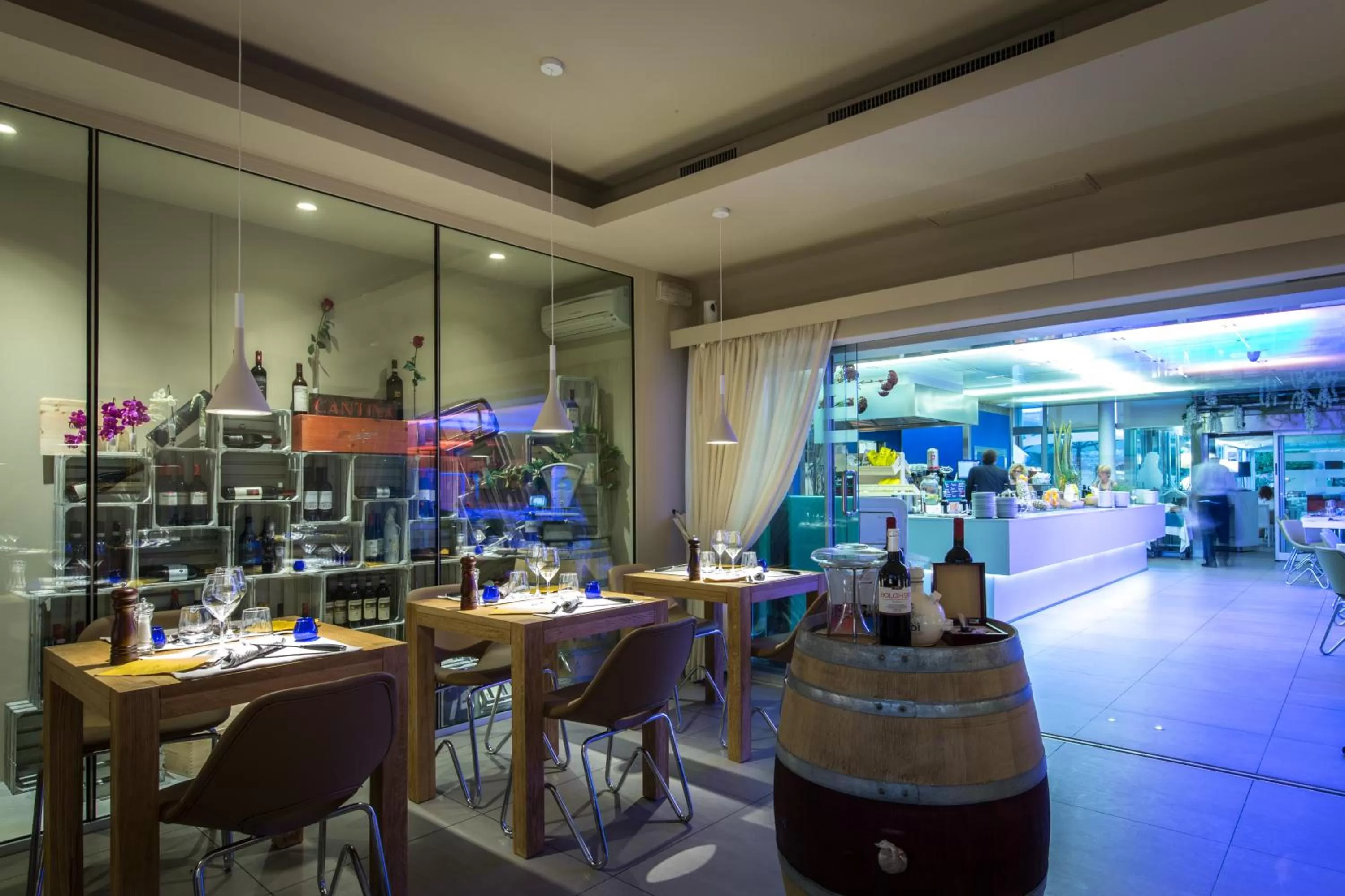 Restaurant/places to eat in San Ranieri Hotel