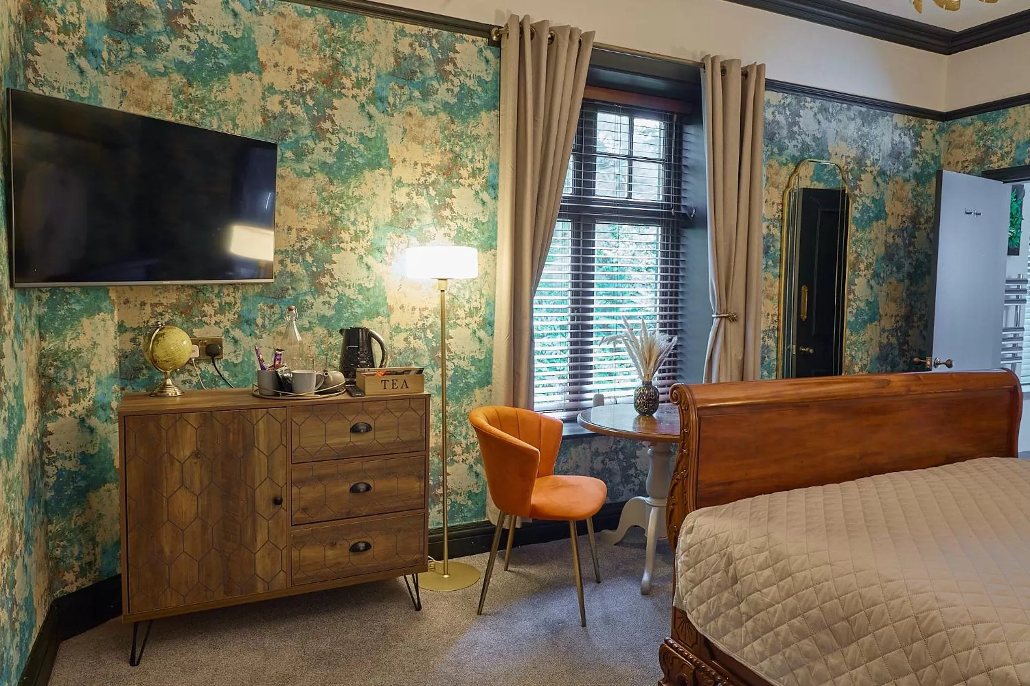 Bedroom, Bed in The Ribchester Arms