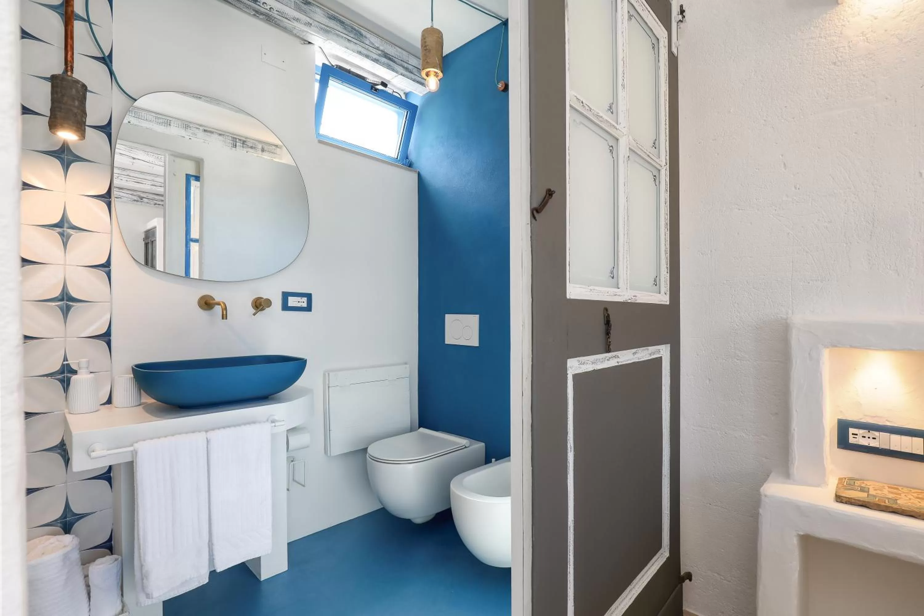 Shower in Trulli Terra Magica