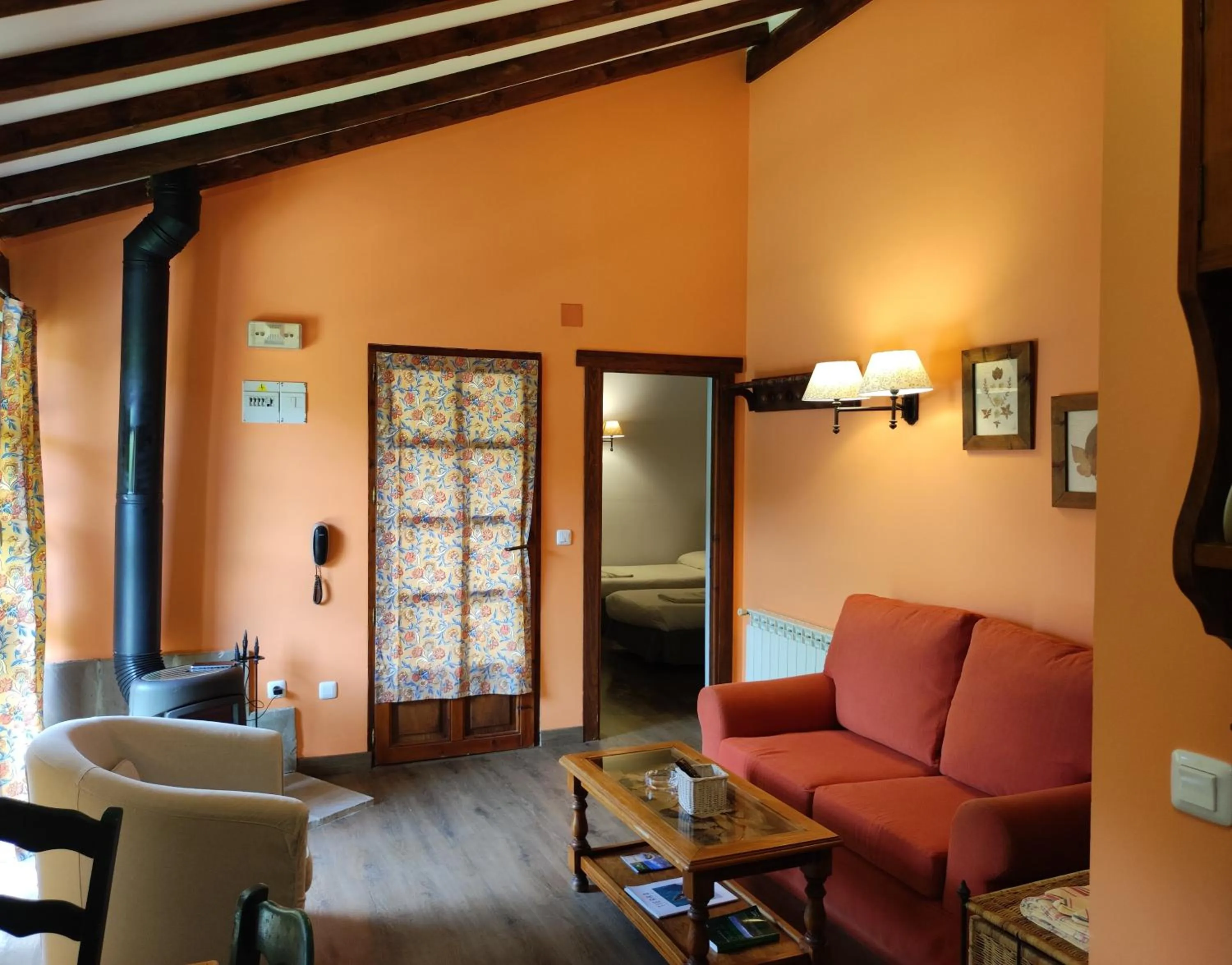 Living room in Viviendas Rurales El Covaju