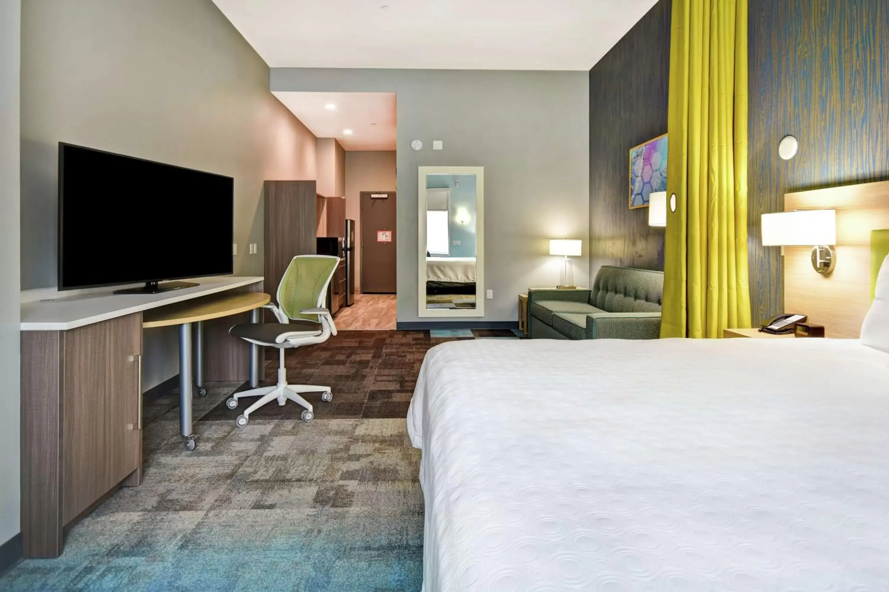 King Studio Suite - single occupancy - Hearing Access/Non-Smoking in Home2 Suites By Hilton San Francisco Airport North King Studio Suite - single occupancy - Hearing Access/Non-Smoking in Home2 Suites By Hilton San Francisco Airport North