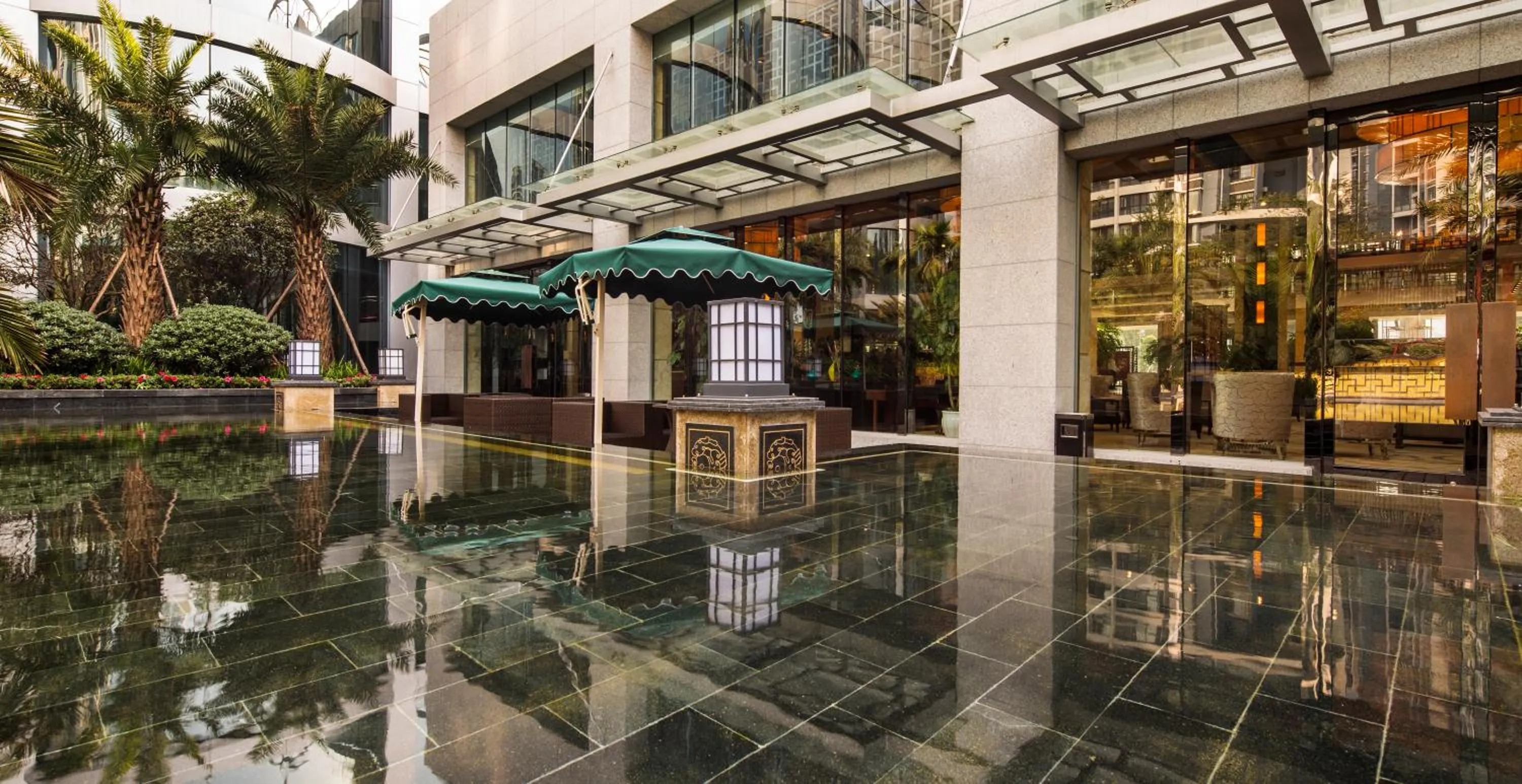 Garden in Felton Grand Hotel Chengdu