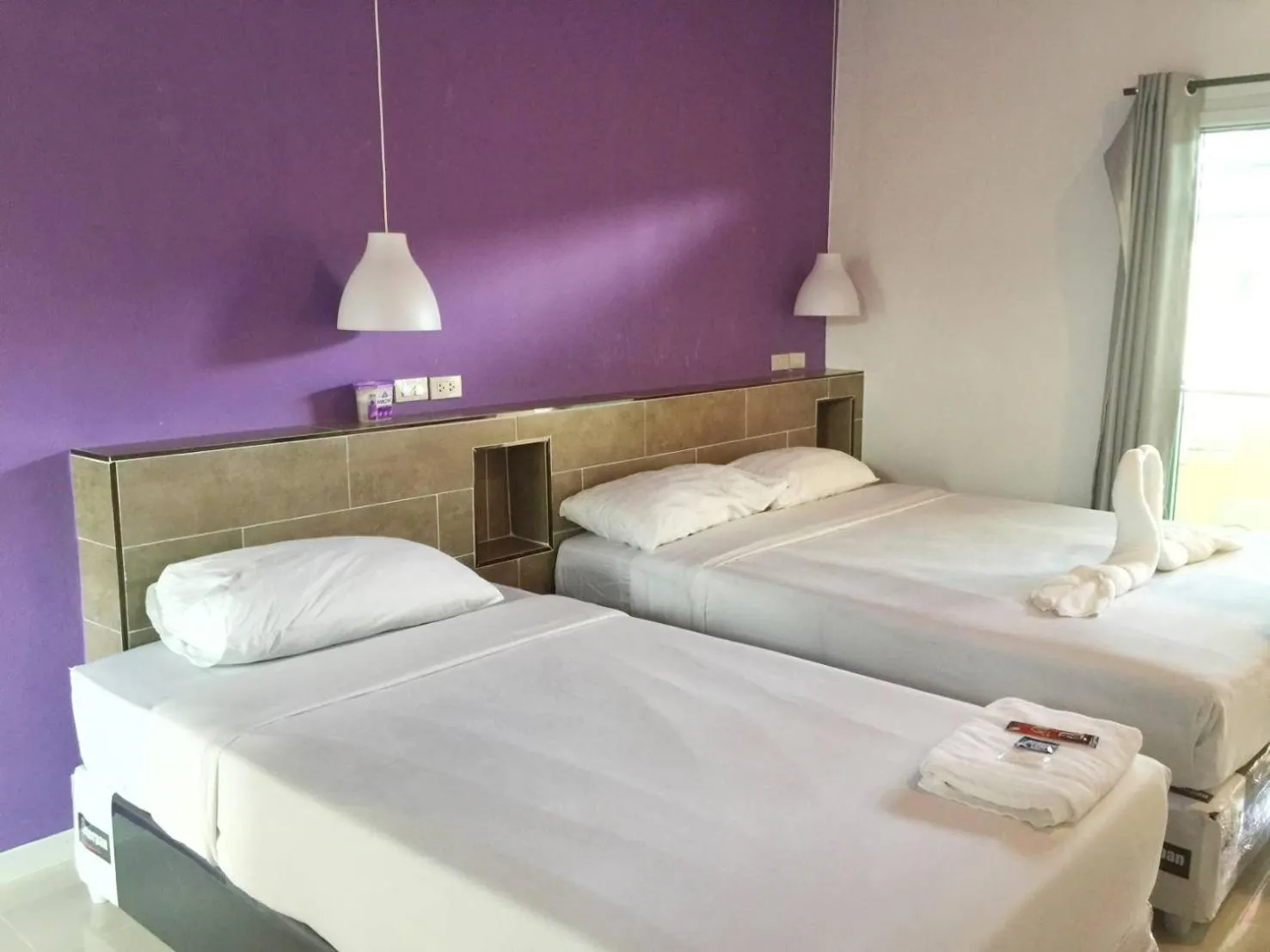 Bed in Baan Kaew Ruen Kwan