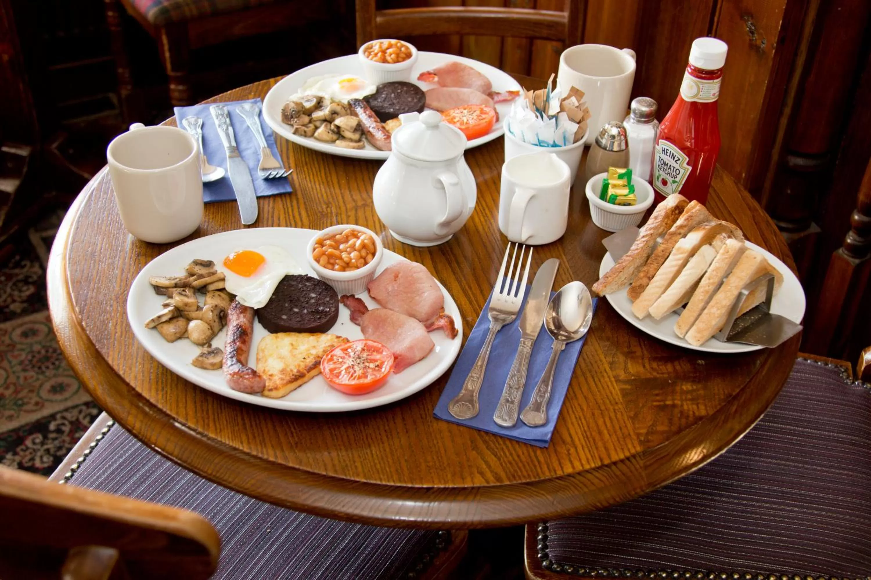 Food and drinks, Food in The Fleece Inn