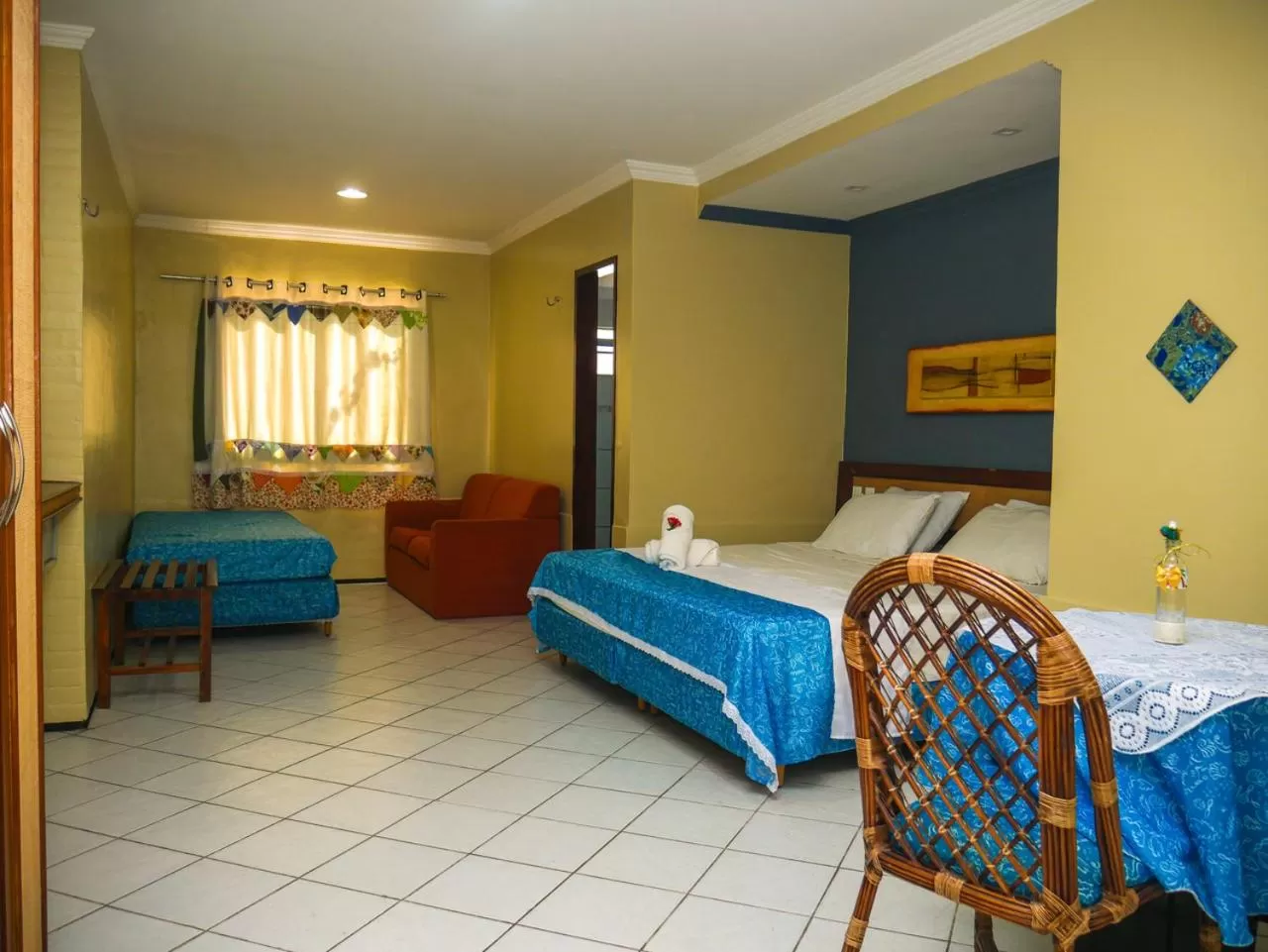 Bed in Marbello Ariau Hotel