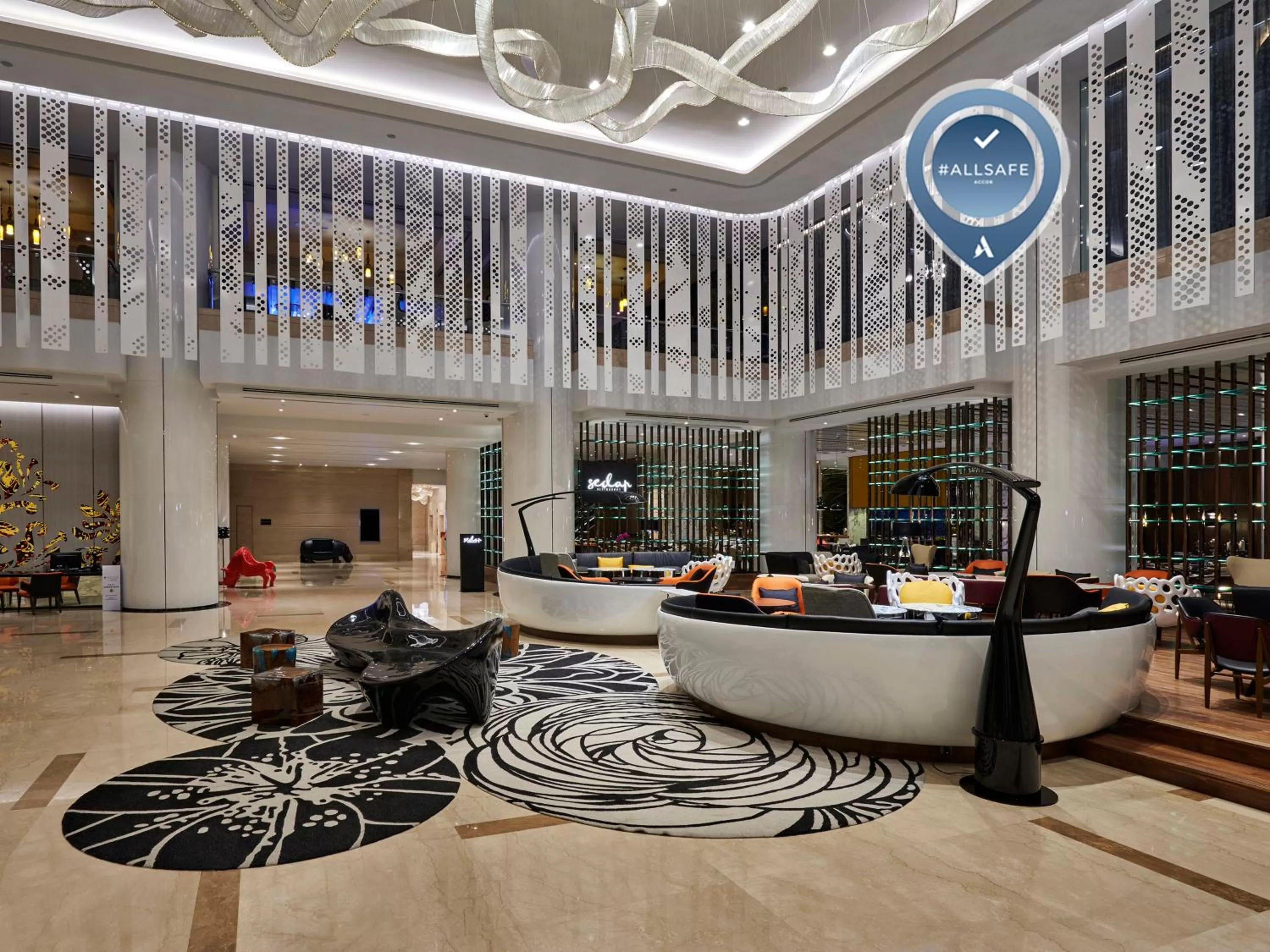 Lobby or reception in Pullman Kuala Lumpur City Centre Hotel & Residences