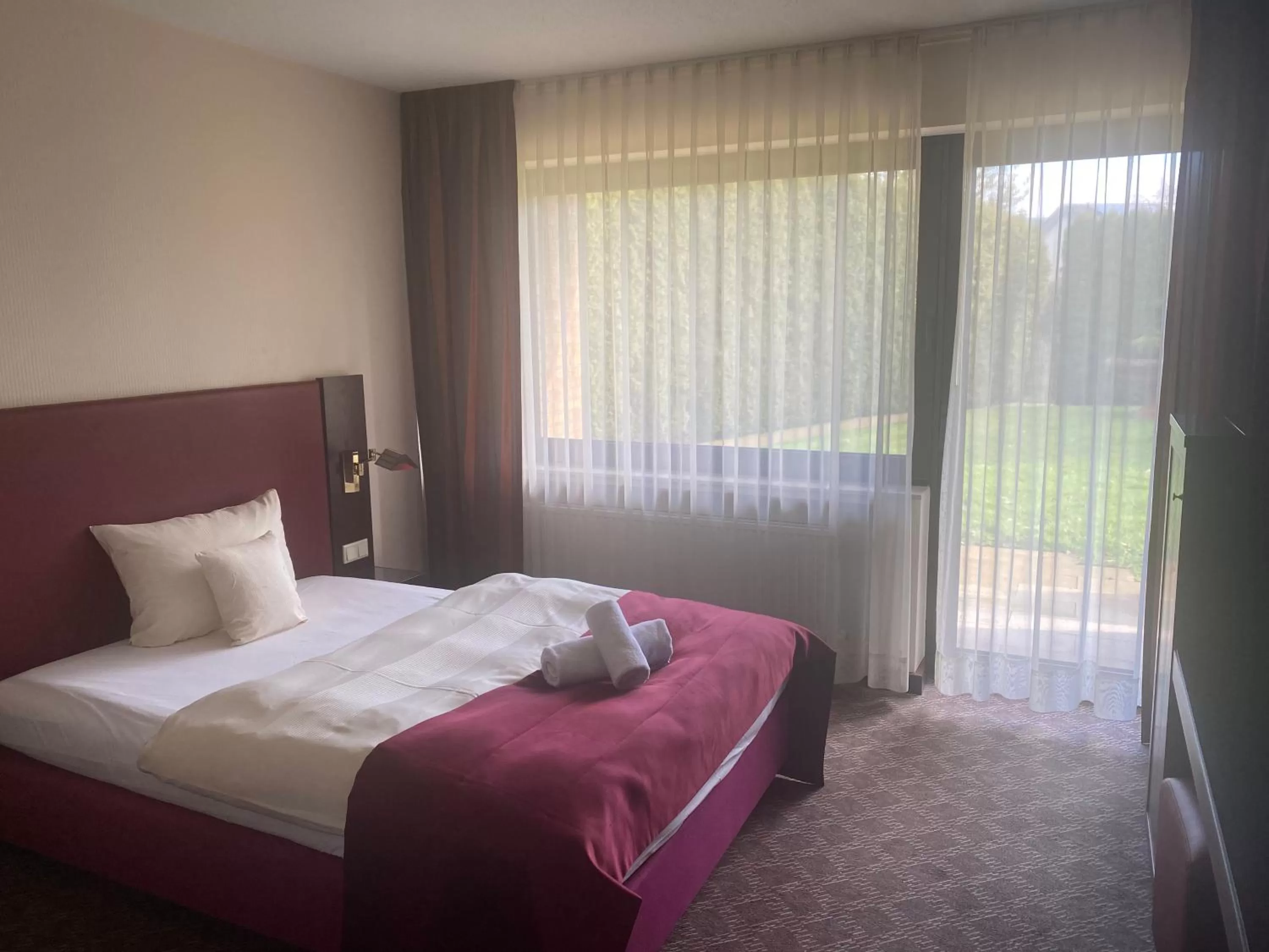 Bed in Hotel Villa Sophia