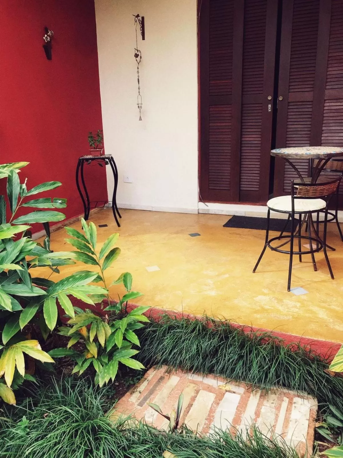 Patio in Pousada Canto Bella Terra