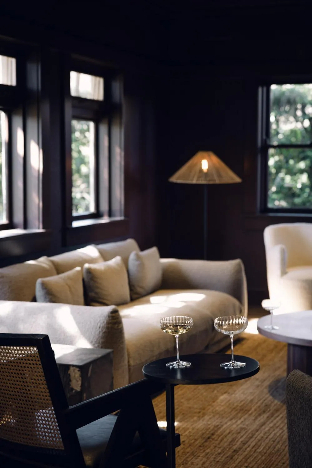 Living room in Links House