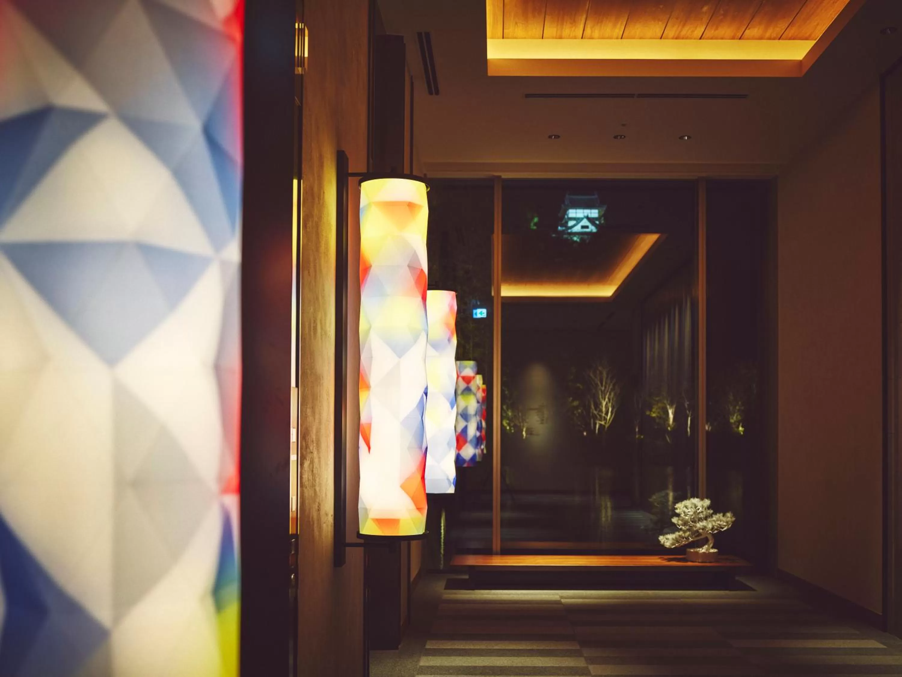 Decorative detail in Hotel Indigo Inuyama Urakuen Garden by IHG