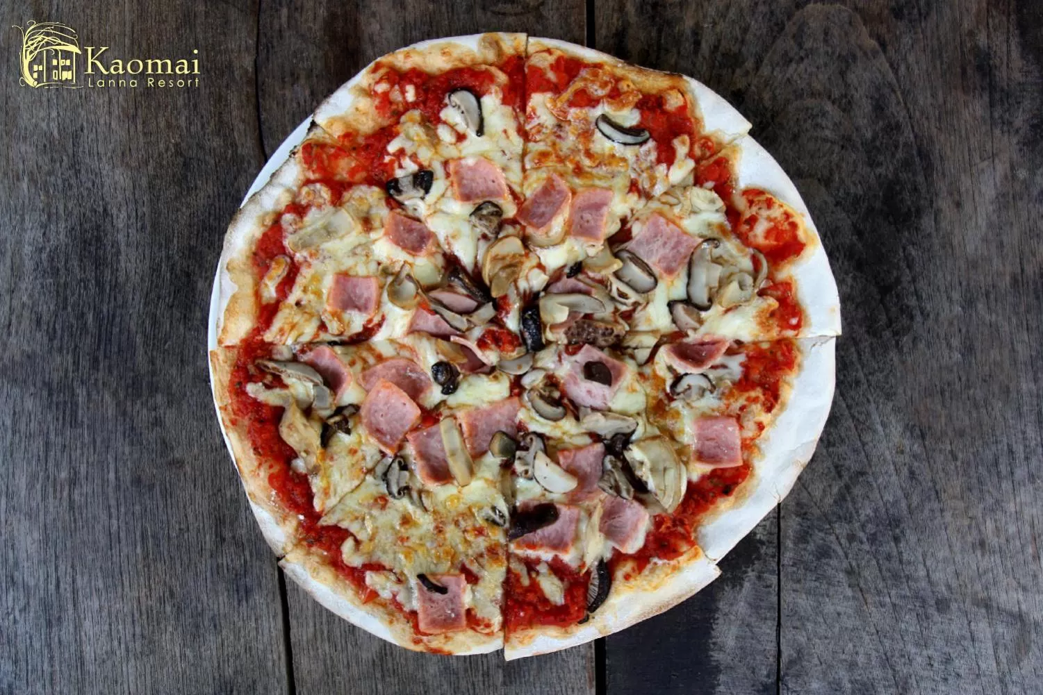 Food close-up in Kaomai Lanna Resort