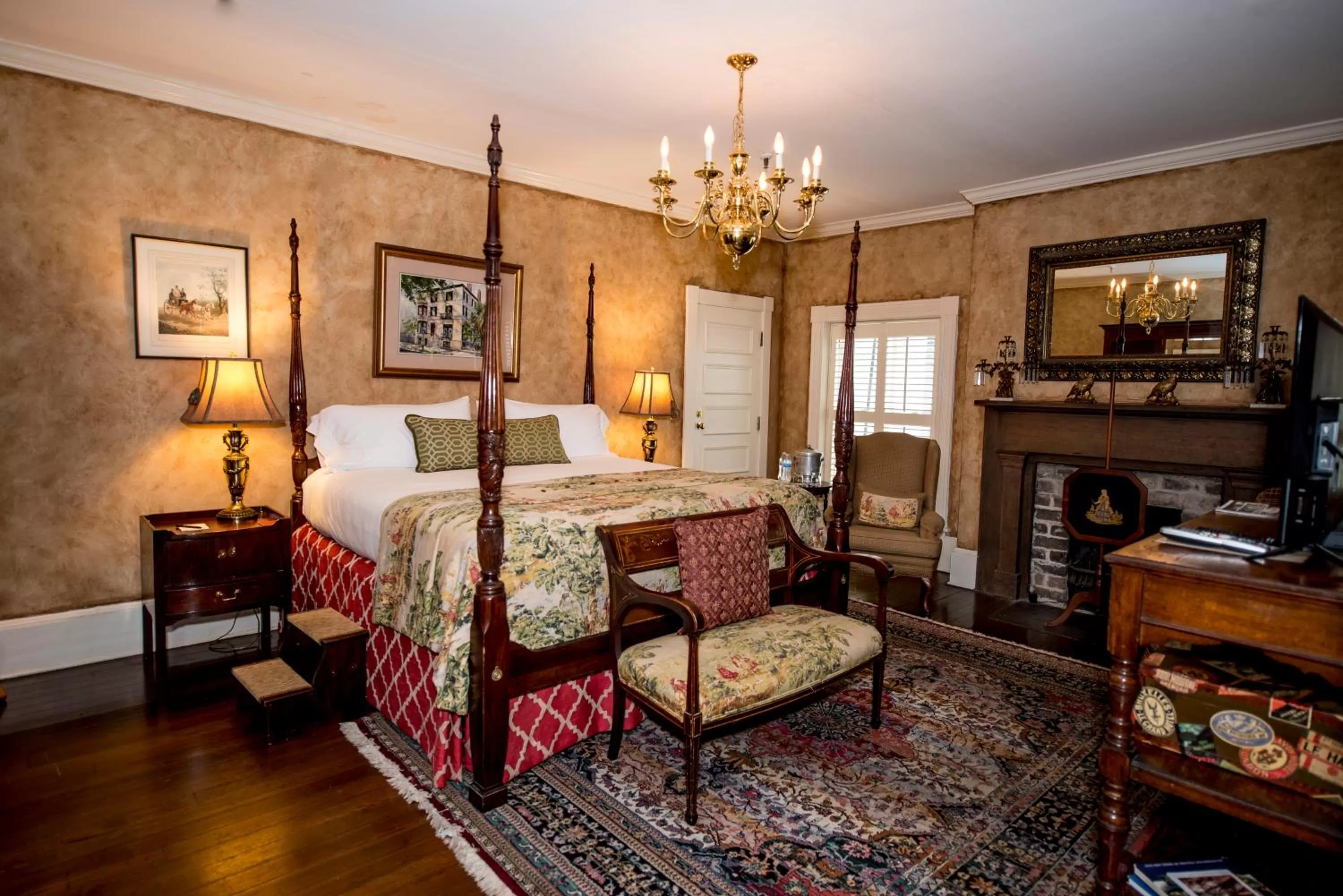 Bedroom, Bed in Ballastone Inn