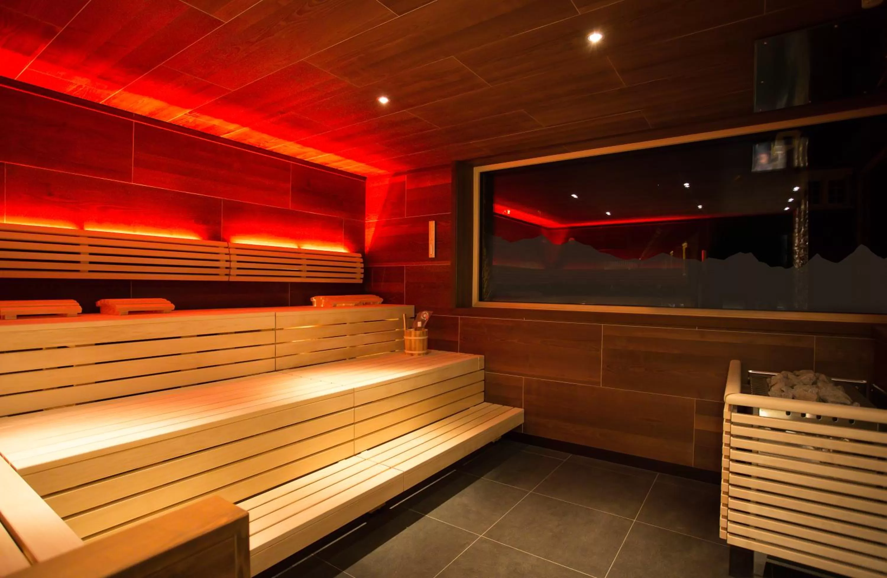 Sauna in Hotel Bergruh