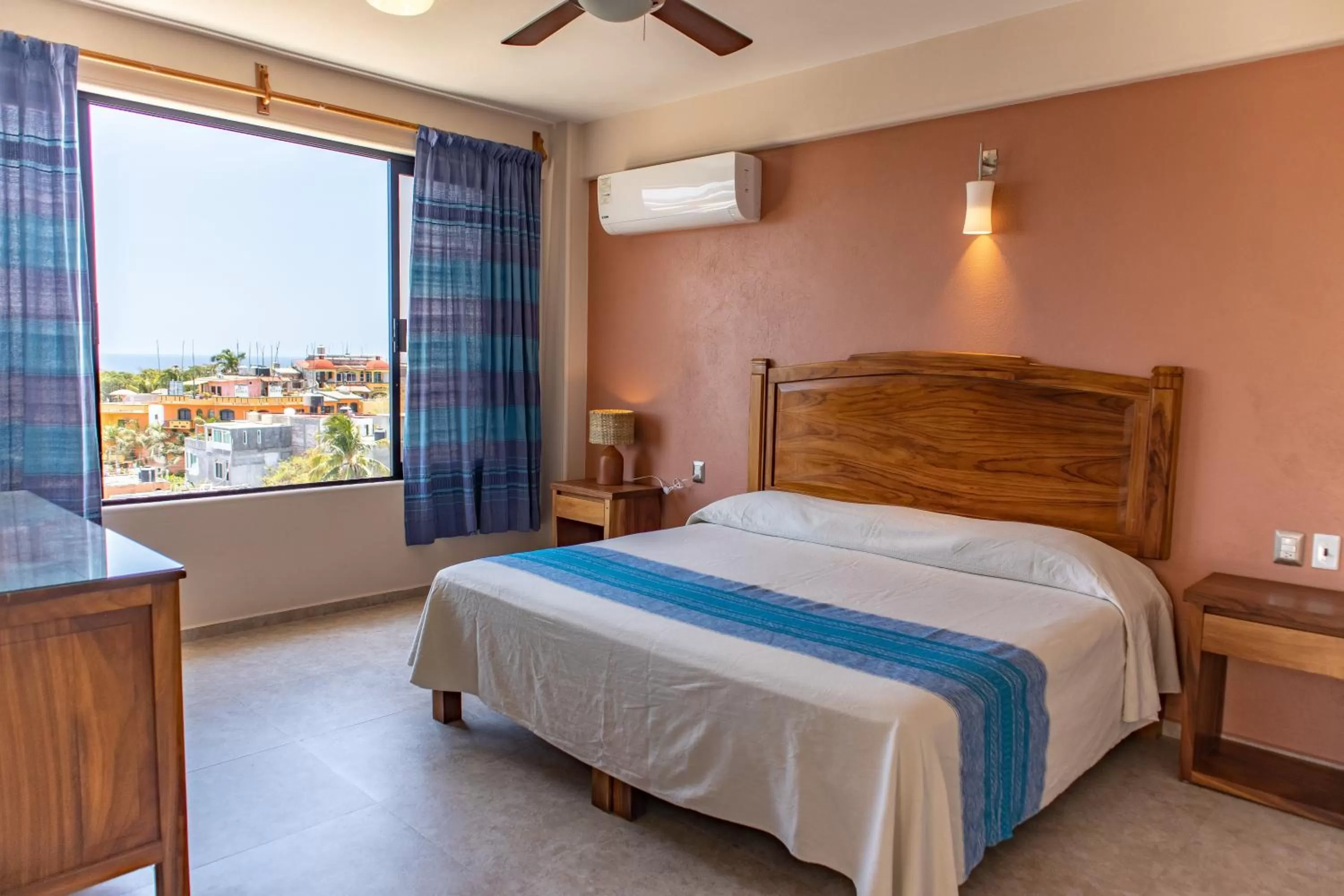 Bed in Hotel El Mirador