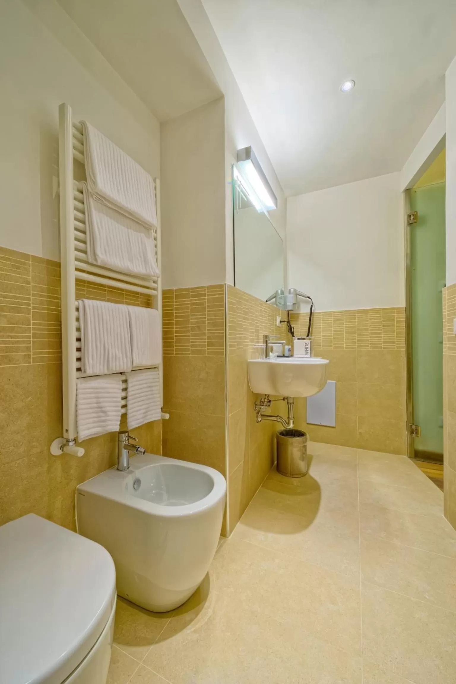 Shower in Star Vatican Rooms