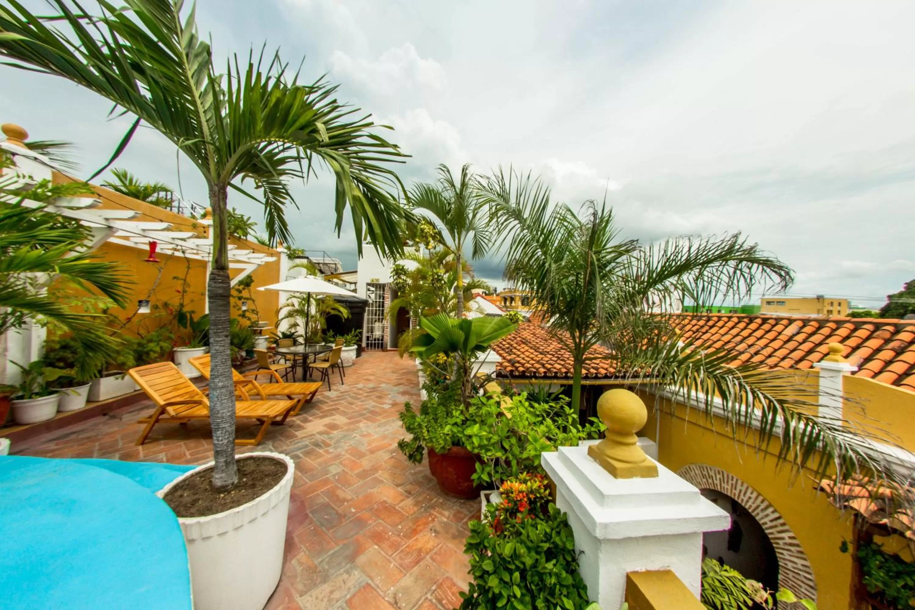 Balcony/Terrace, Pool View in Hotel Casa Gloria Boutique