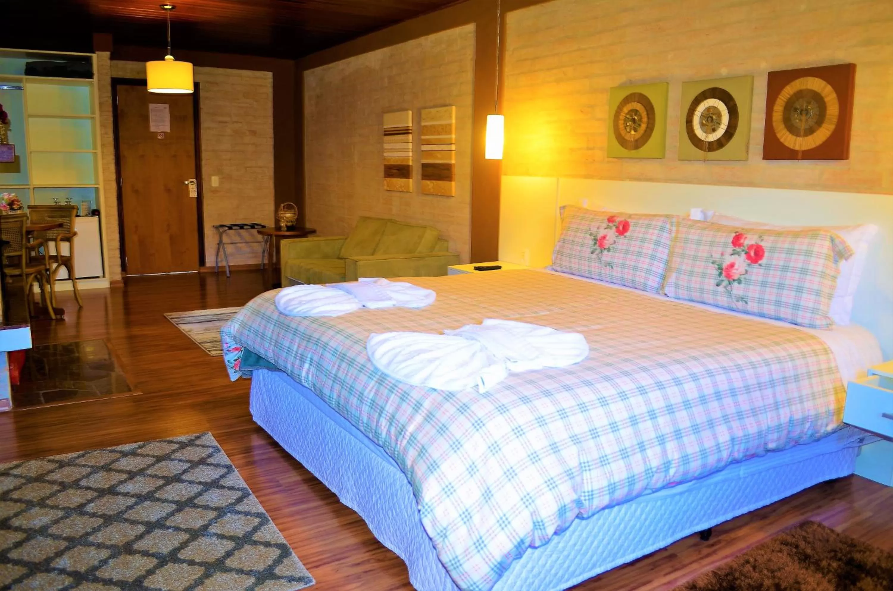 Bed in Pousada Toca Da Coruja