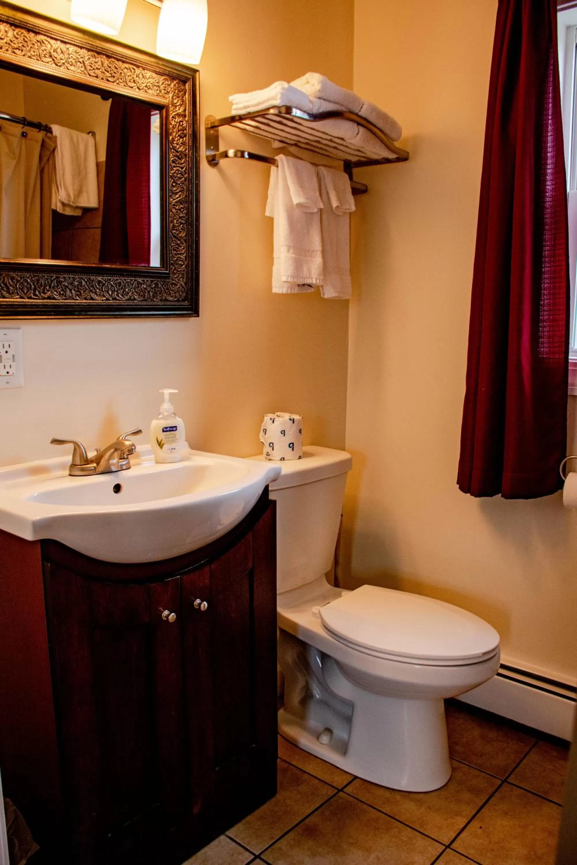 Bathroom in The Whitetail Inn and Suites- Lincoln