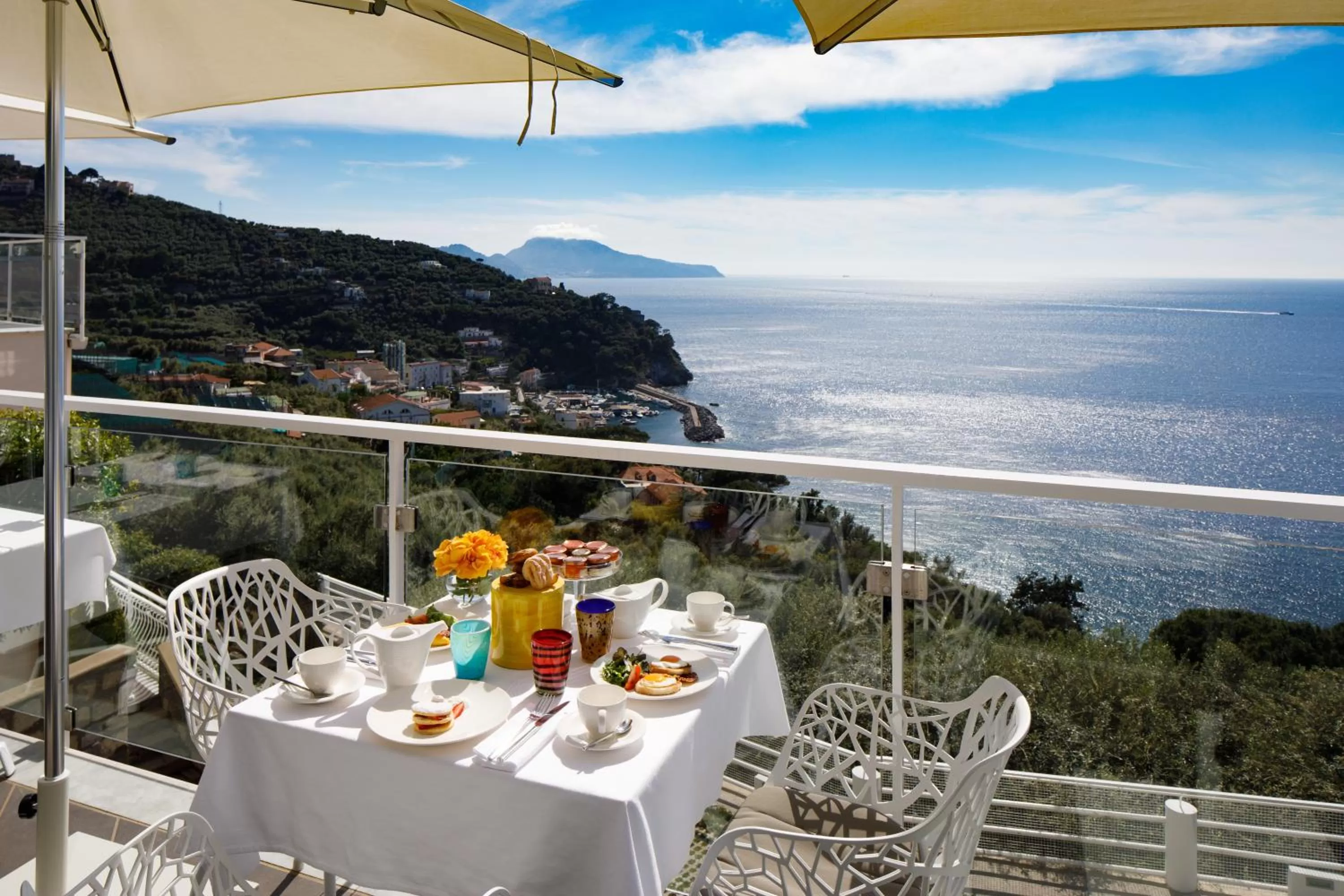 Balcony/Terrace in Villa Fiorella Art Hotel