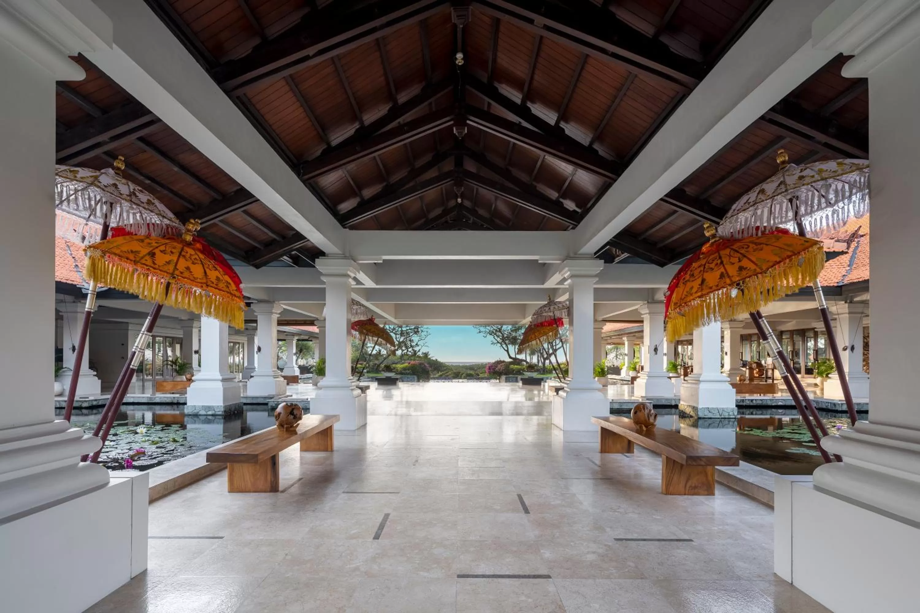 Lobby or reception in Grand Hyatt Bali