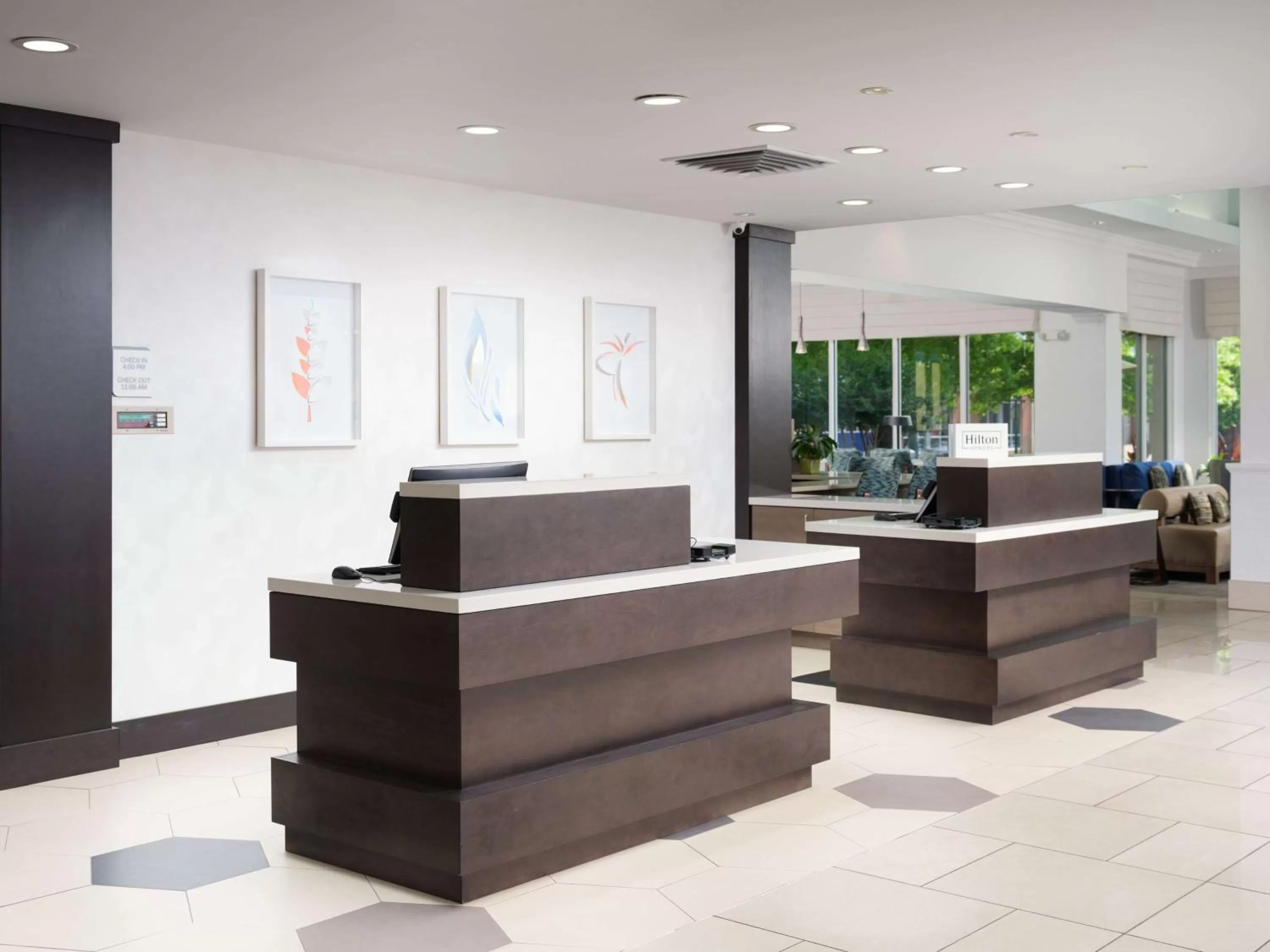 Lobby or reception in Hilton Garden Inn Chattanooga Downtown