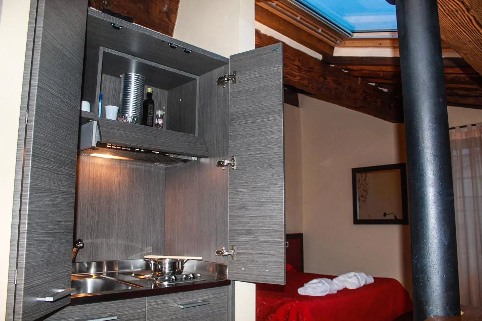 Kitchen or kitchenette in B&B Il Seminario