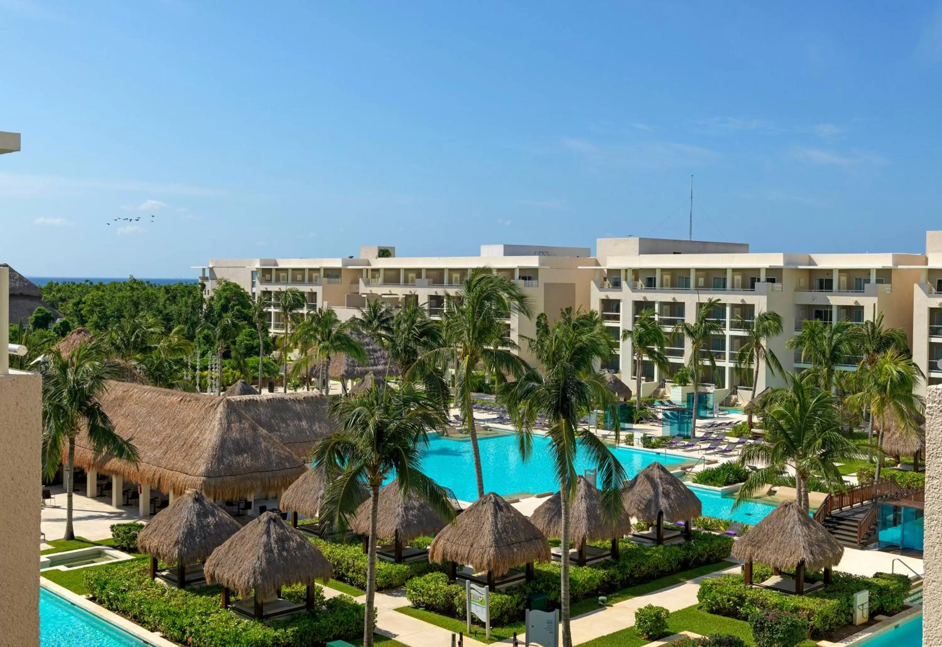 Pool view in Paradisus La Perla - Adults Only - Riviera Maya - All Inclusive