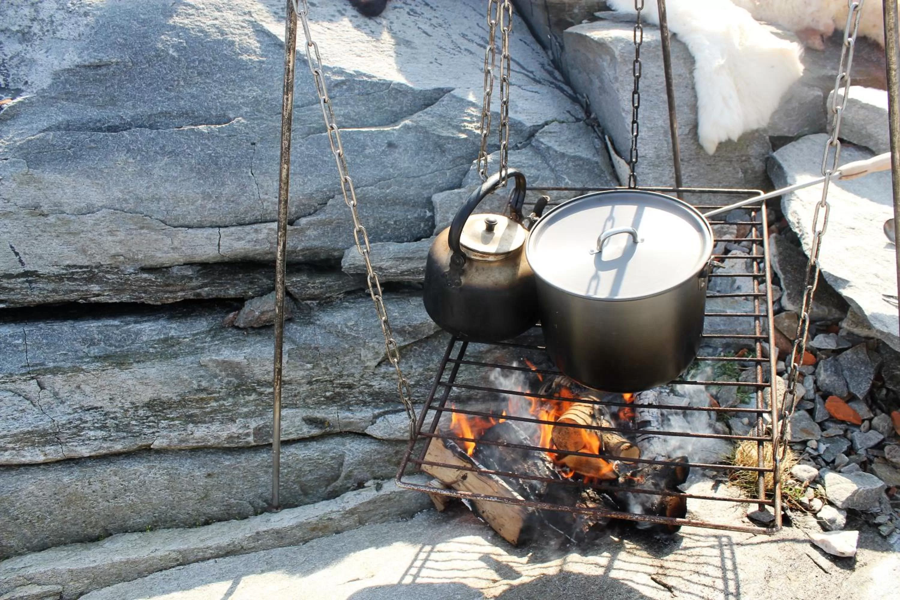 BBQ facilities in Hummeren Hotel