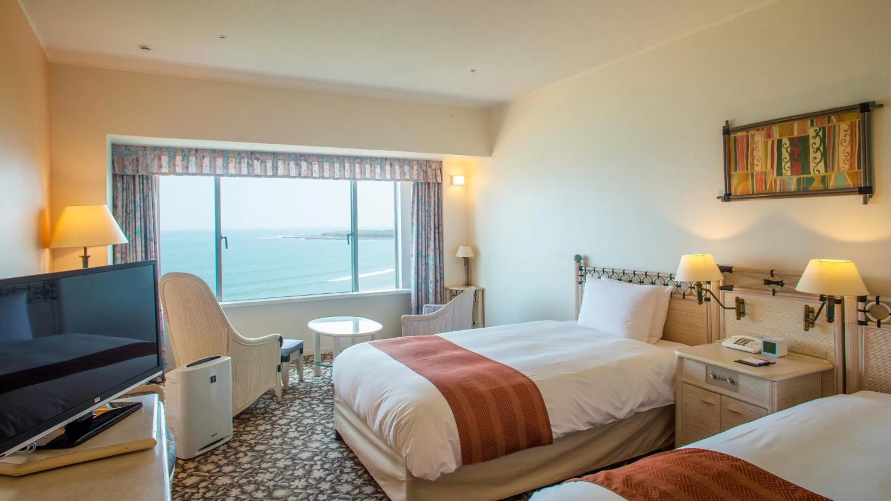 Twin Room with Ocean View - Smoking in ANA Holiday Inn Resort Miyazaki, an IHG Hotel
