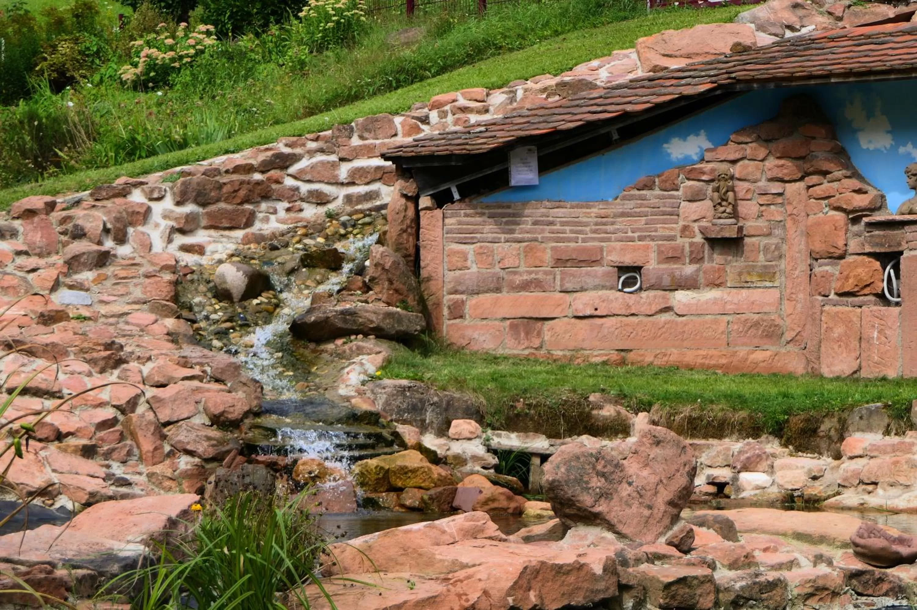 Garden in Hotel Christel