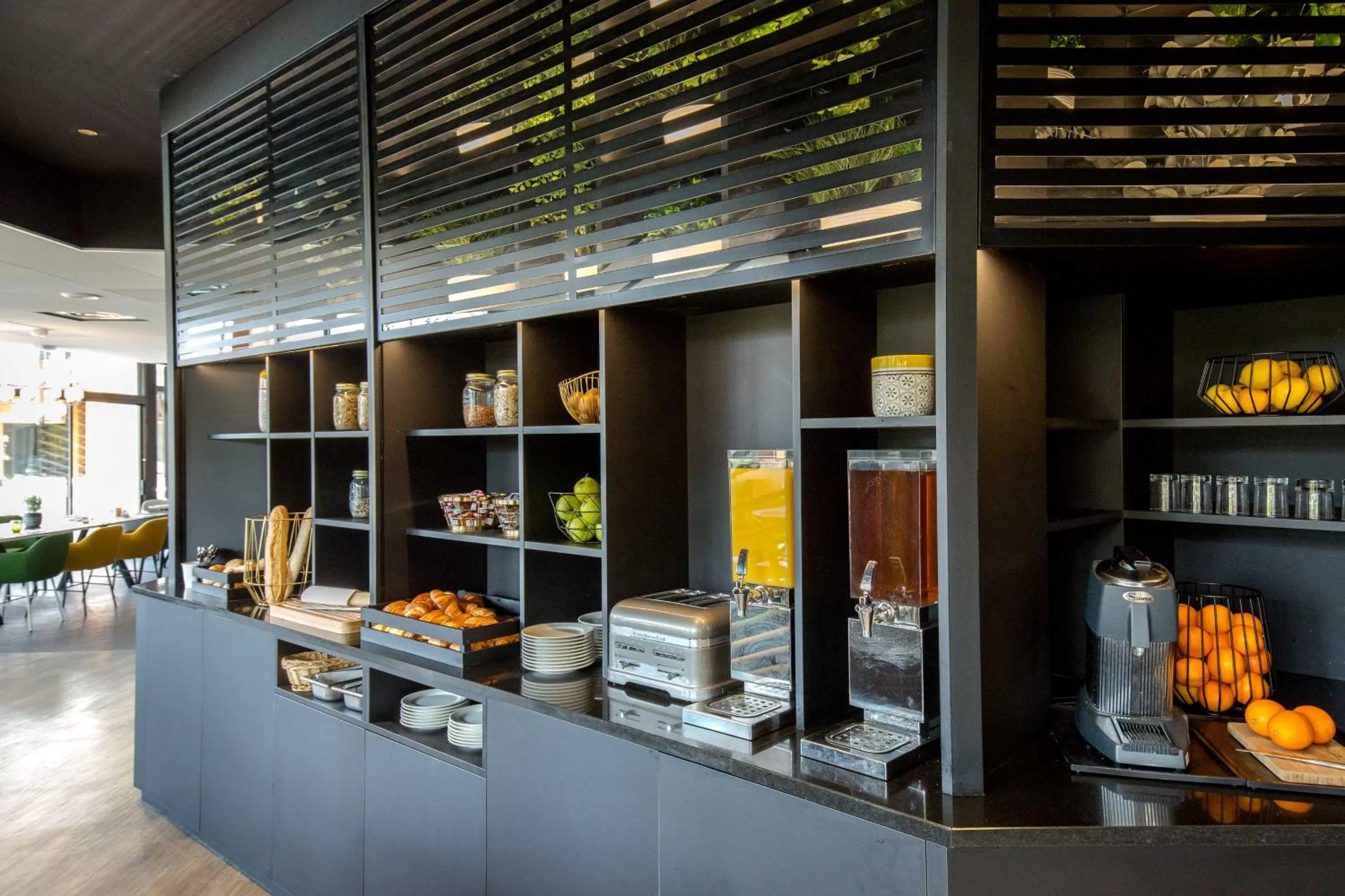 Buffet breakfast in Mercure Hyères Centre Côte d'Azur