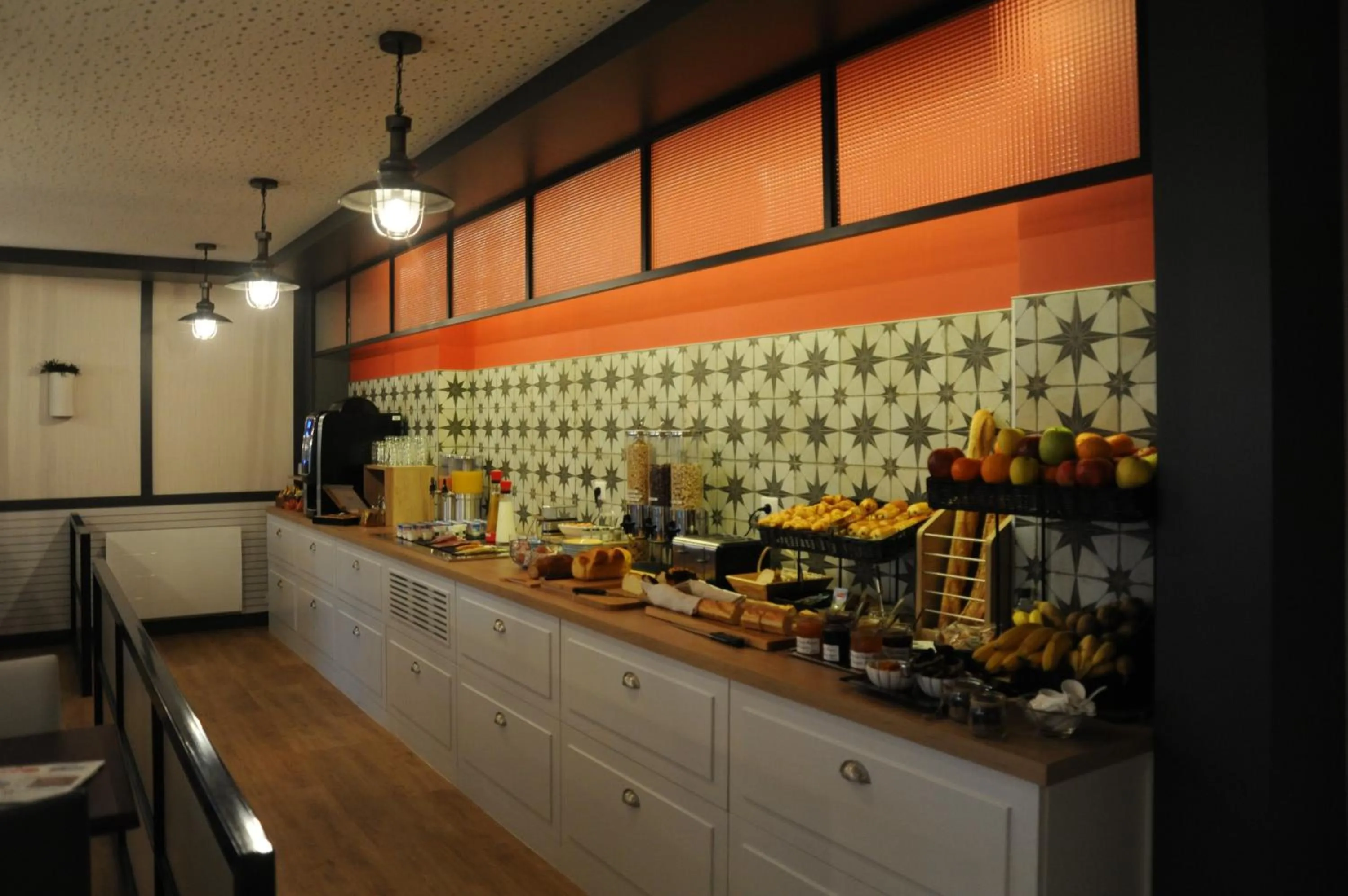 Continental breakfast in The Originals Boutique, Hôtel Admiral's, Les Sables-d'Olonne